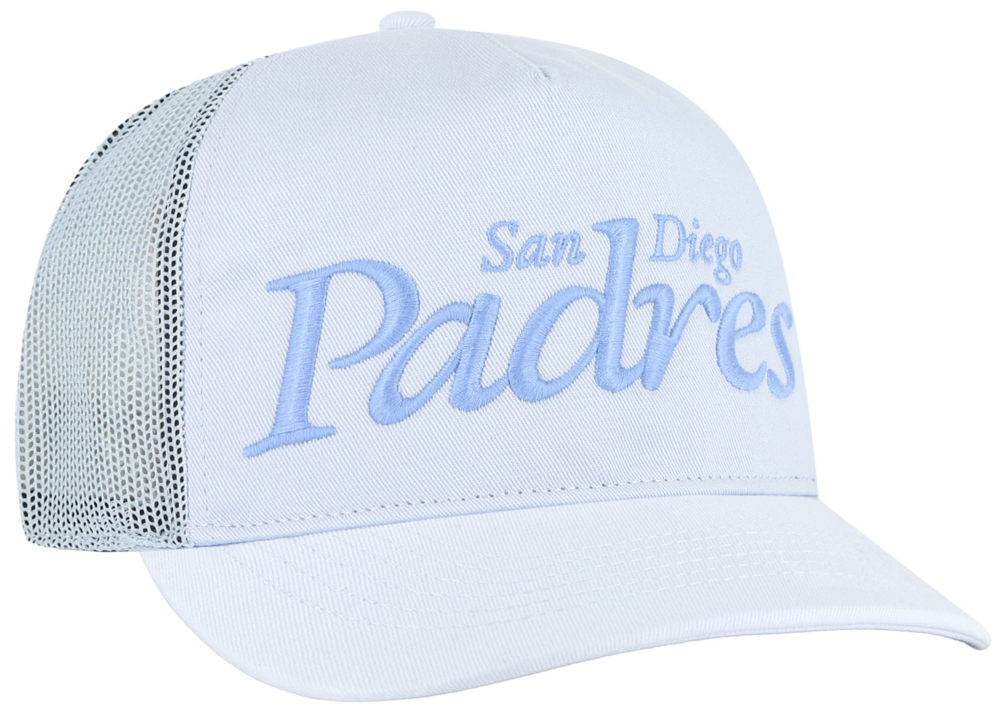 '47 Adult San Diego Padres Light Blue Foundation Script Hitch Adjustable Hat product image