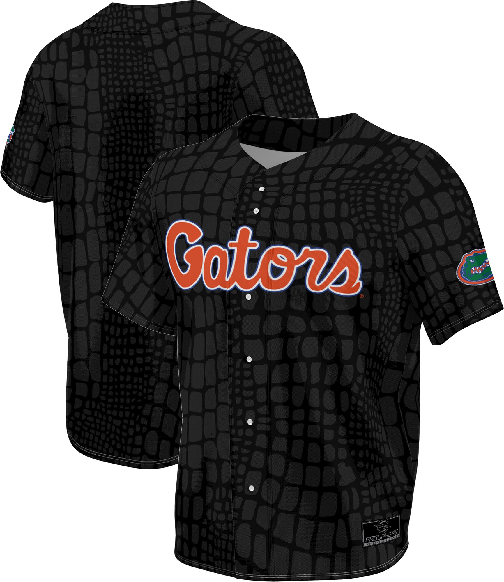 ProSphere Men's Florida Gators Black Baseball Jersey product image