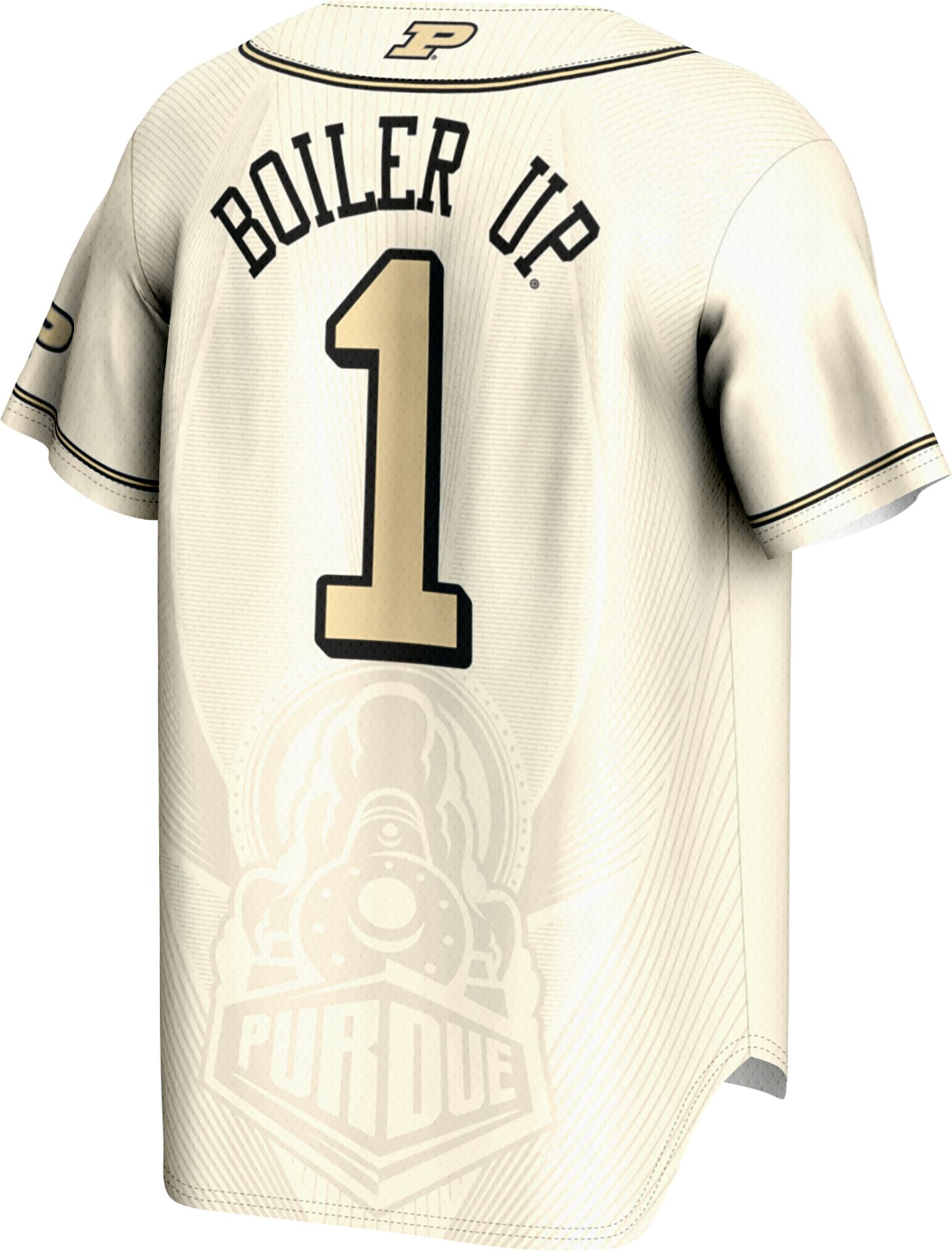 ProSphere Men's Purdue Boilermakers Natural Baseball Jersey product image