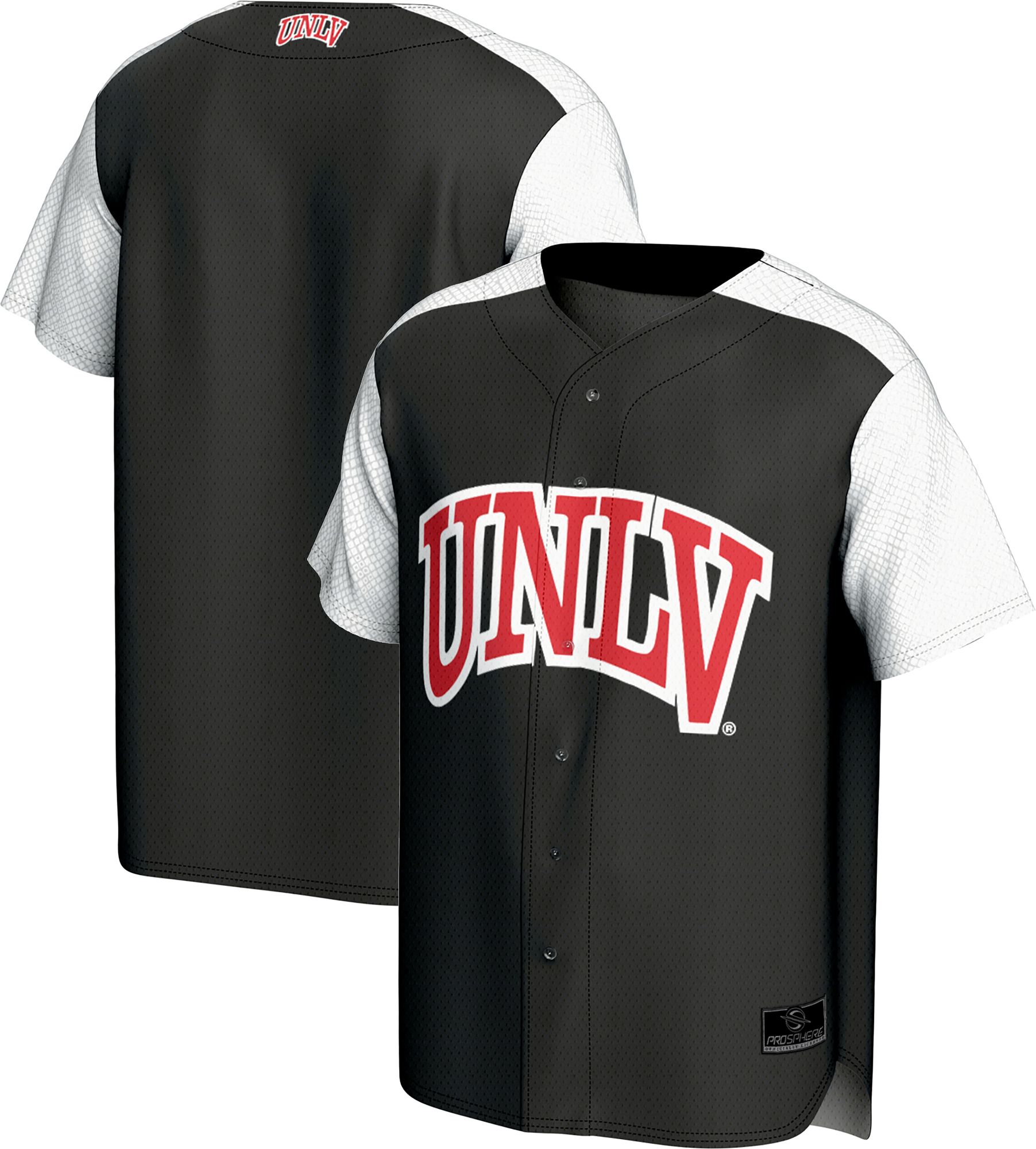 ProSphere Men's UNLV Rebels Black Baseball Jersey product image