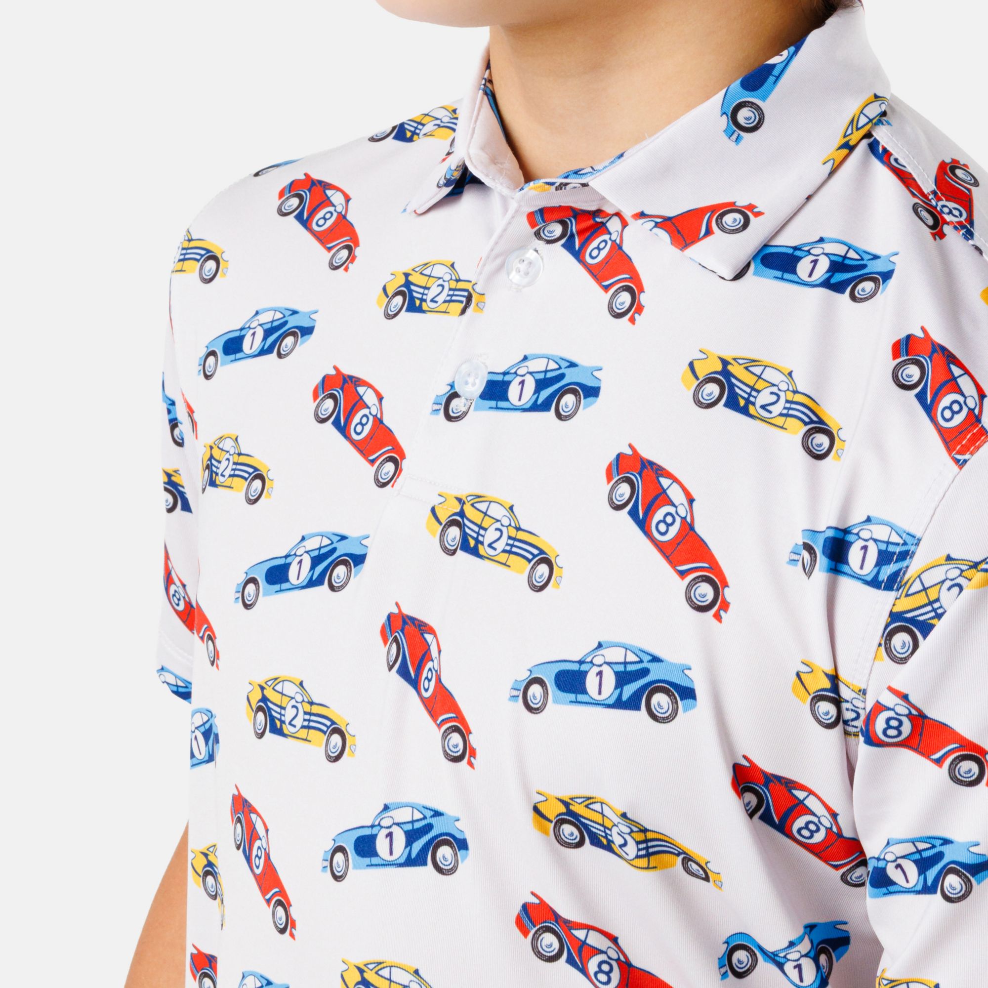 Waggle Boys' Fast Lane Golf Polo product image