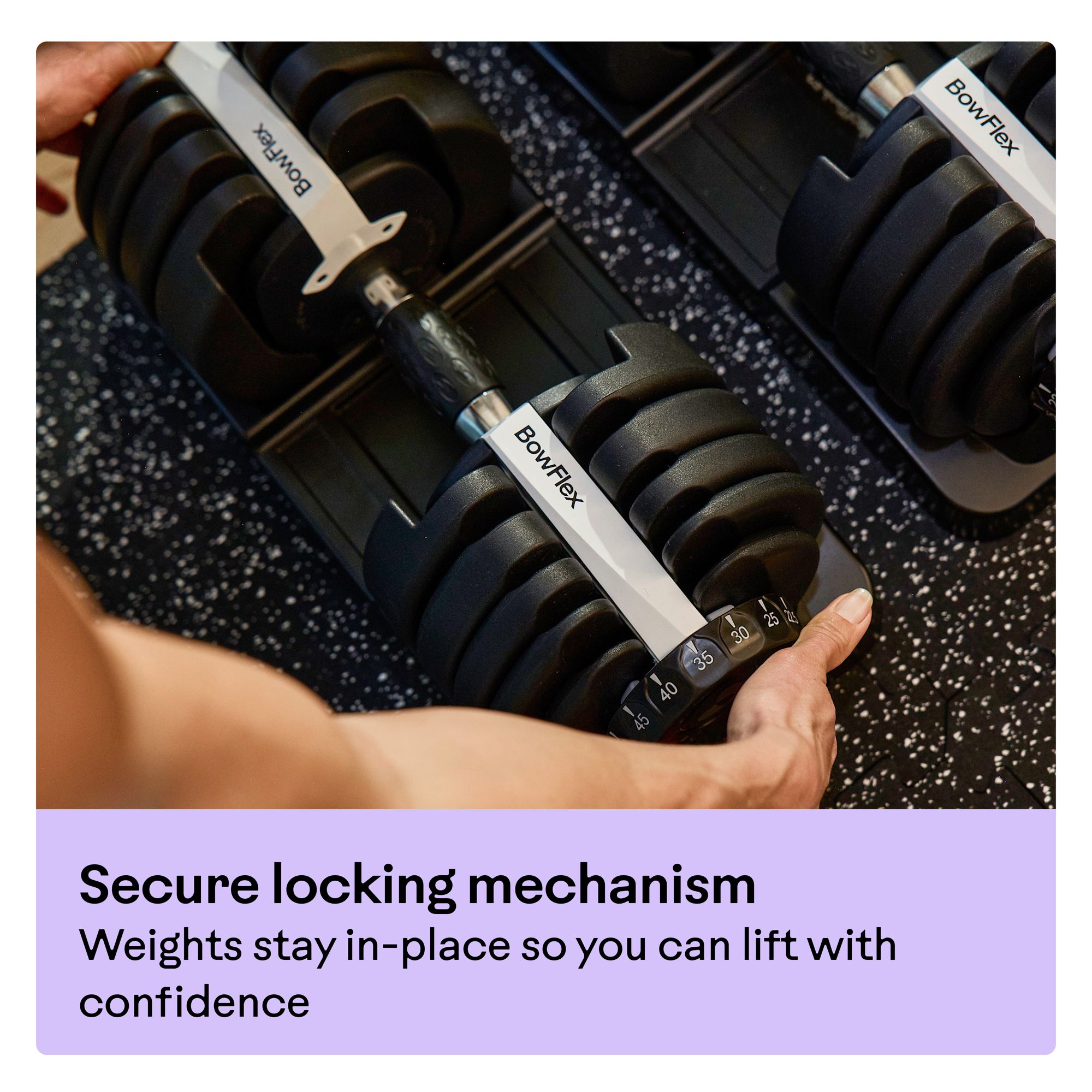 Bowflex SelectTech 52 Dumbbell – Single product image