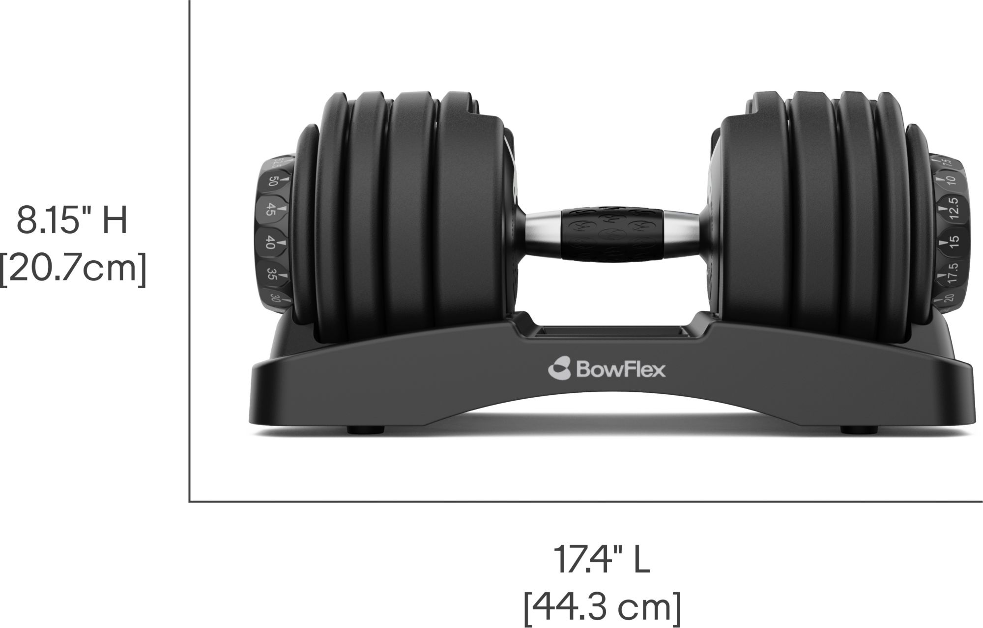 Bowflex SelectTech 52 Dumbbell – Pair product image