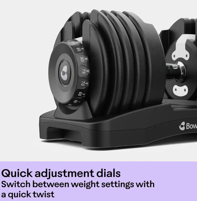 BowFlex SelectTech 90 Dumbbell – Single product image