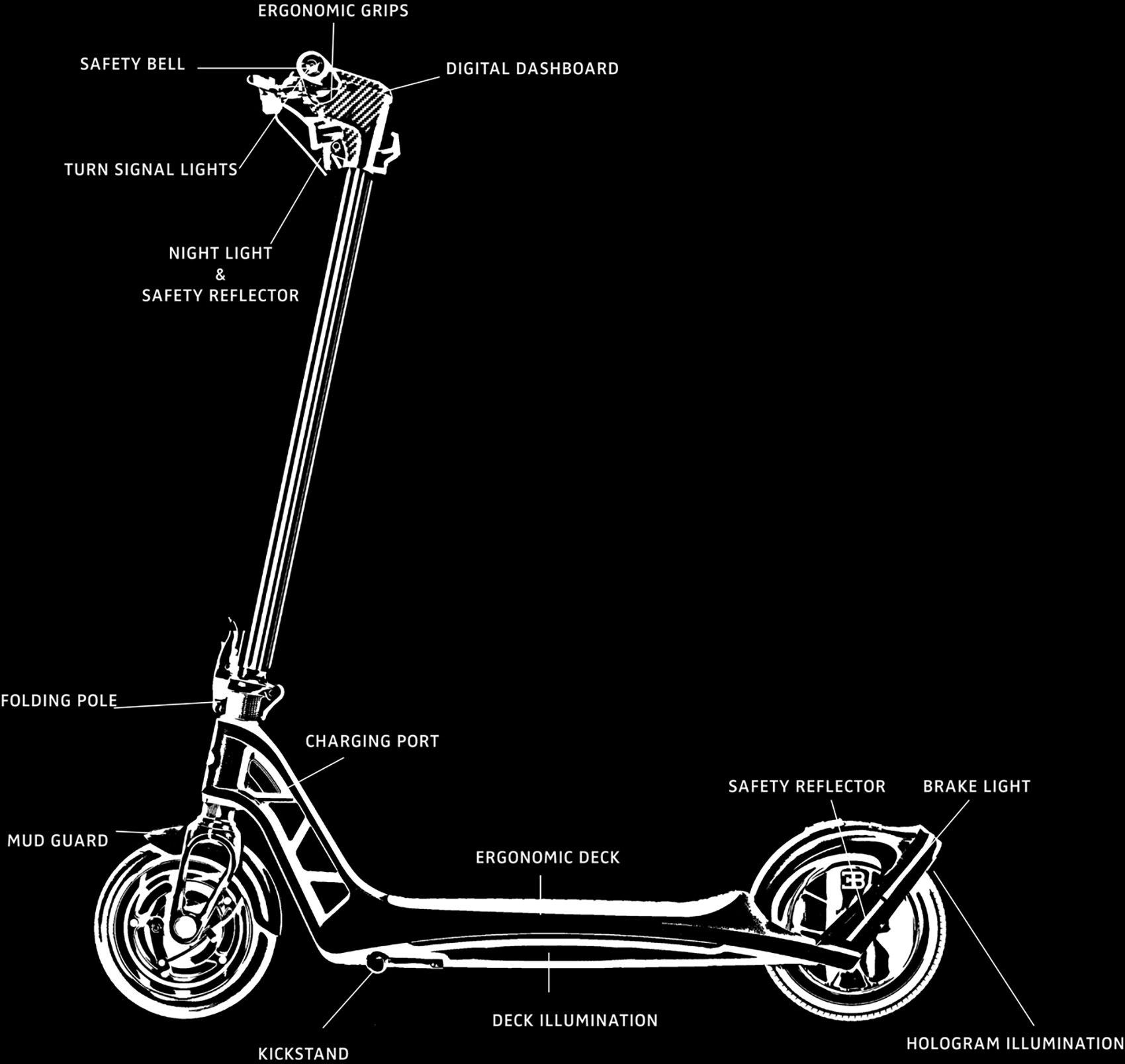 Bugatti 9.0 Electric Scooter product image