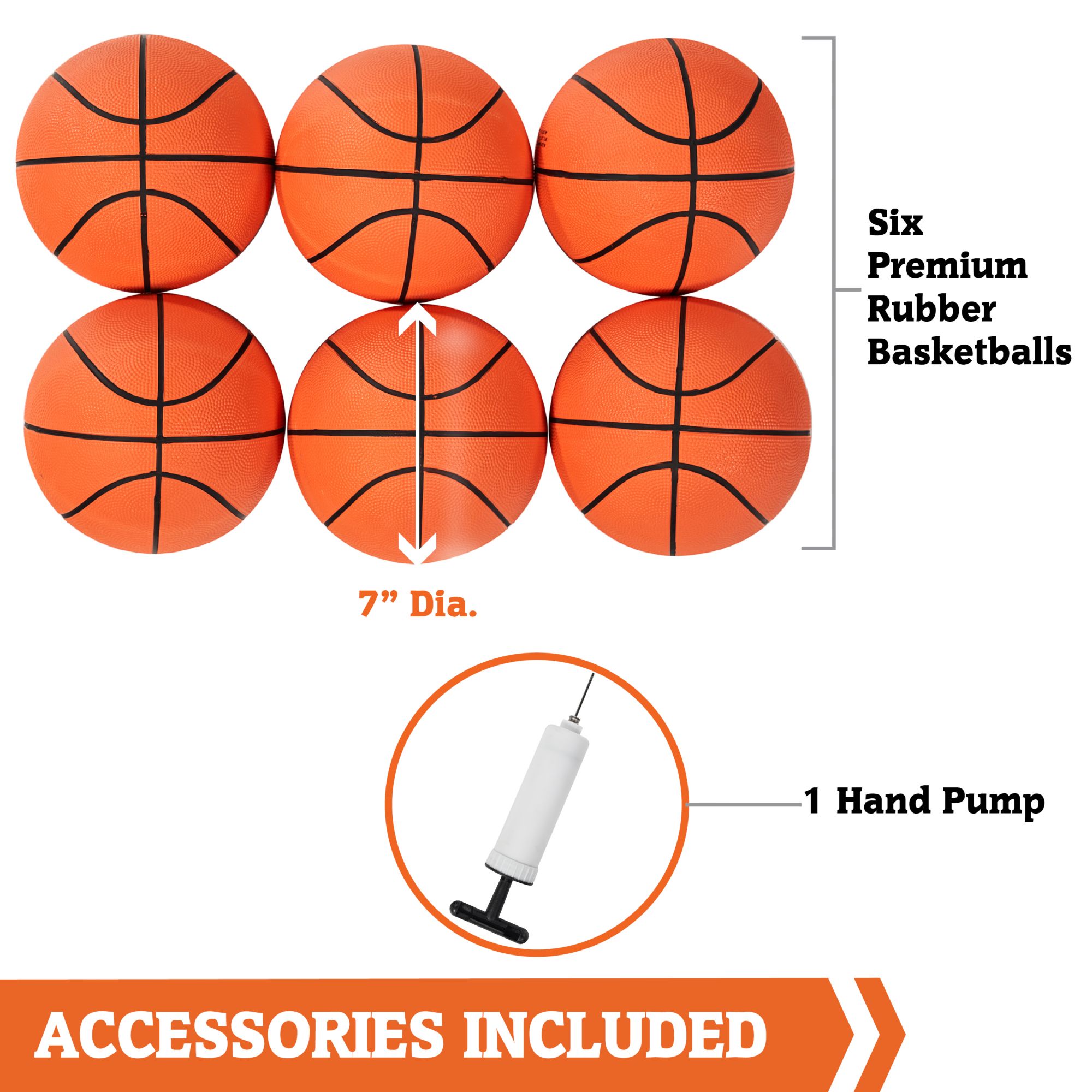 Hall of Games Arcade Basketball Folding Game product image