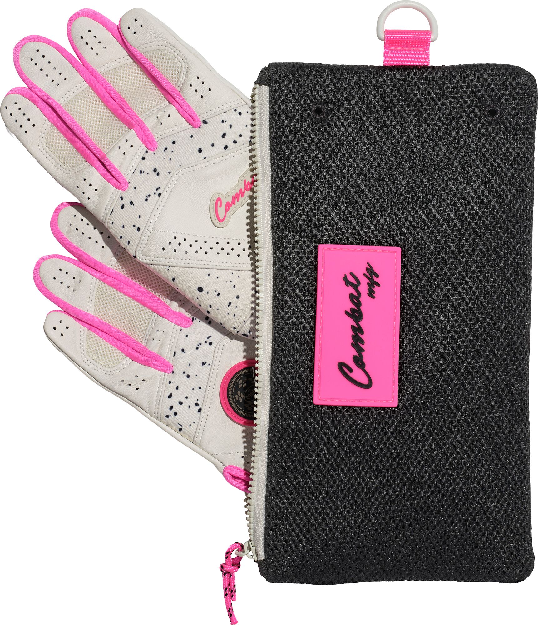 COMBAT MFG Cookie Jar Cookies N Cream Long Strap Baseball Batting Gloves product image