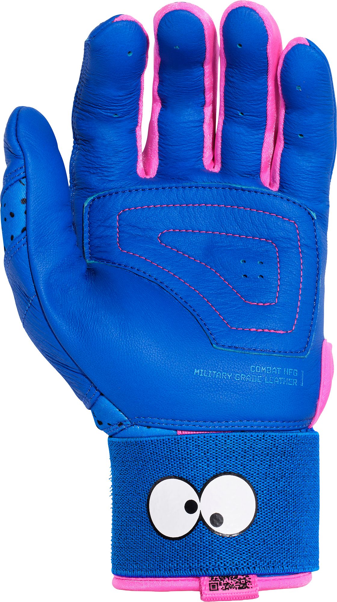 COMBAT MFG Cookie Jar Cookie Monster Long Strap Baseball Batting Gloves product image