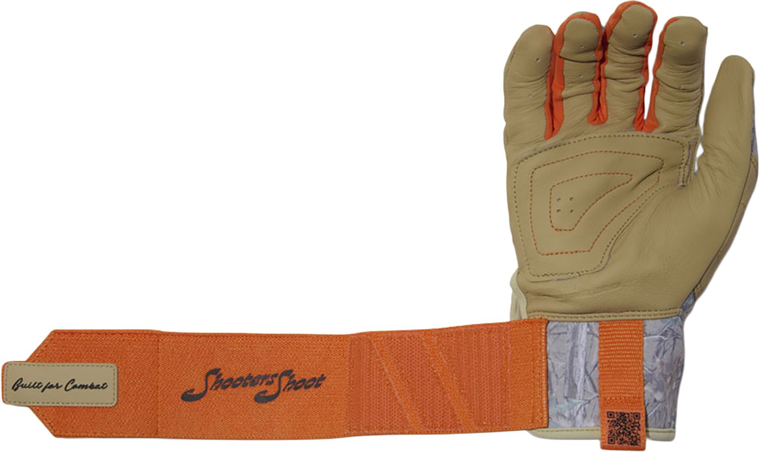 COMBAT MFG Outdoor Shooters Shoot Long Strap Baseball Batting Gloves product image