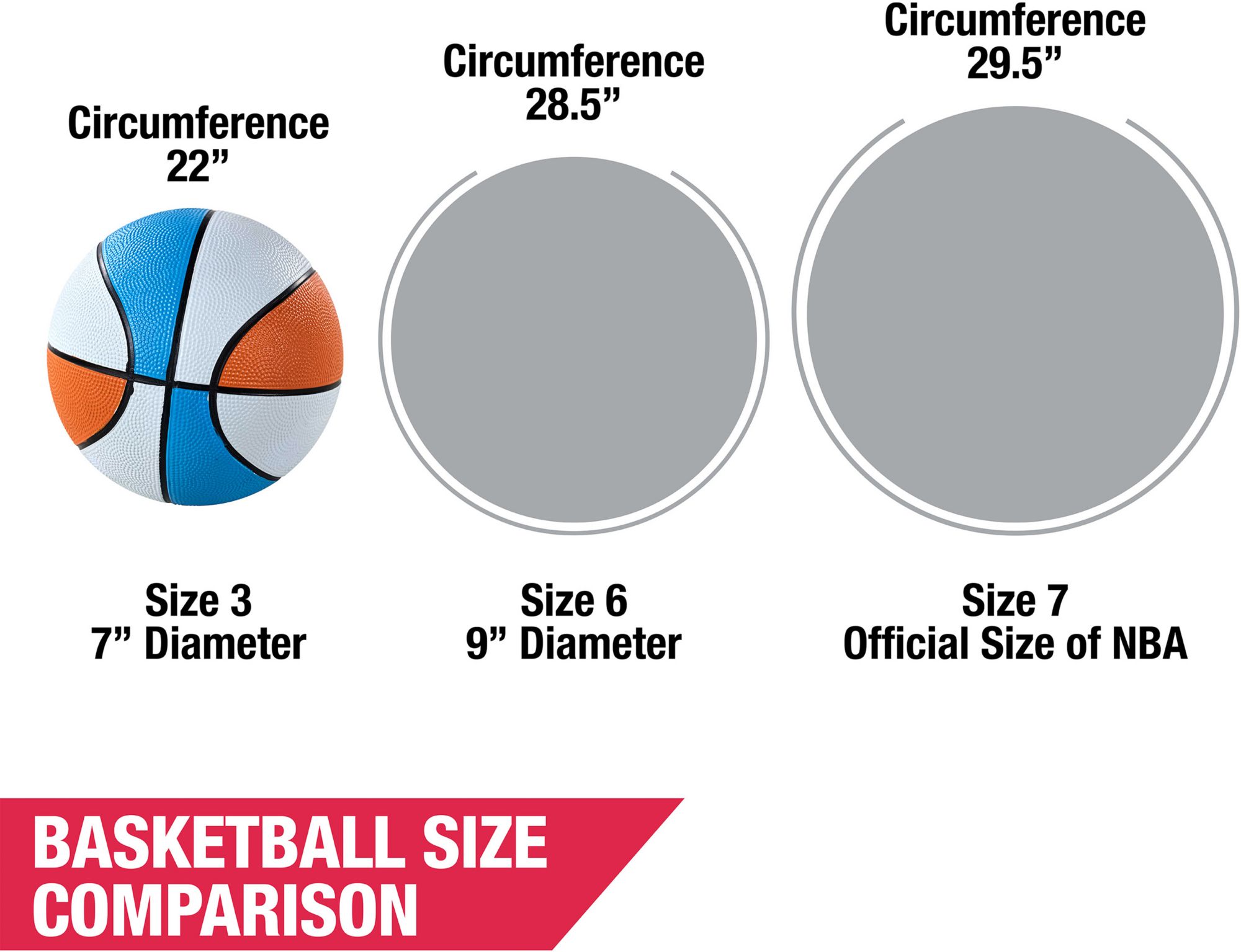 Hall of Games Mini Rubber Basketball Set product image