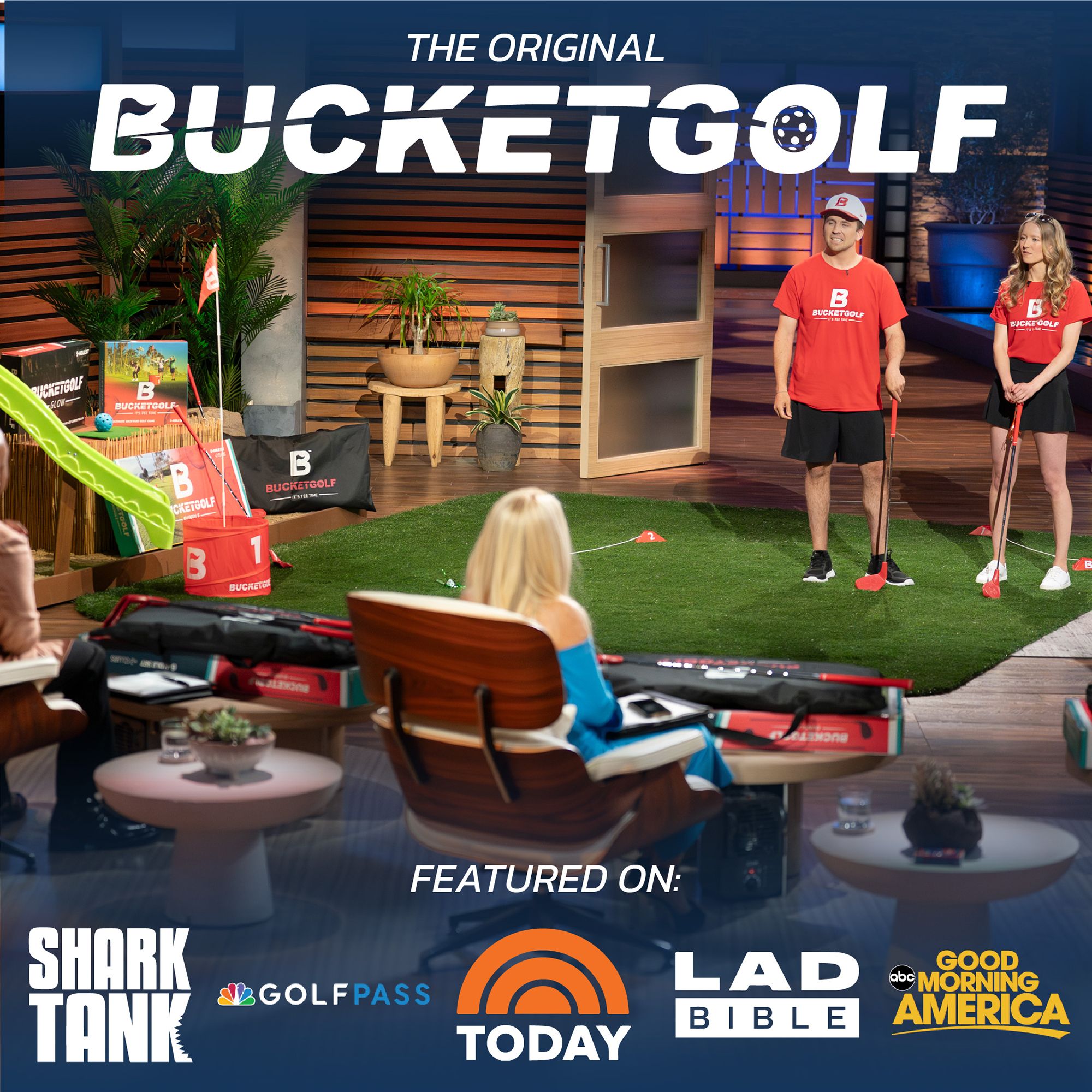 BucketGolf 9-Hole Game Set product image