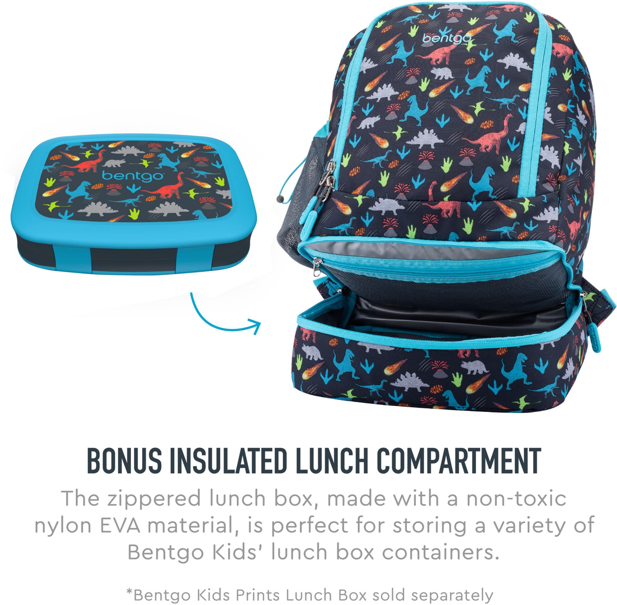 Bentgo Kids' Prints 2-in-1 Backpack