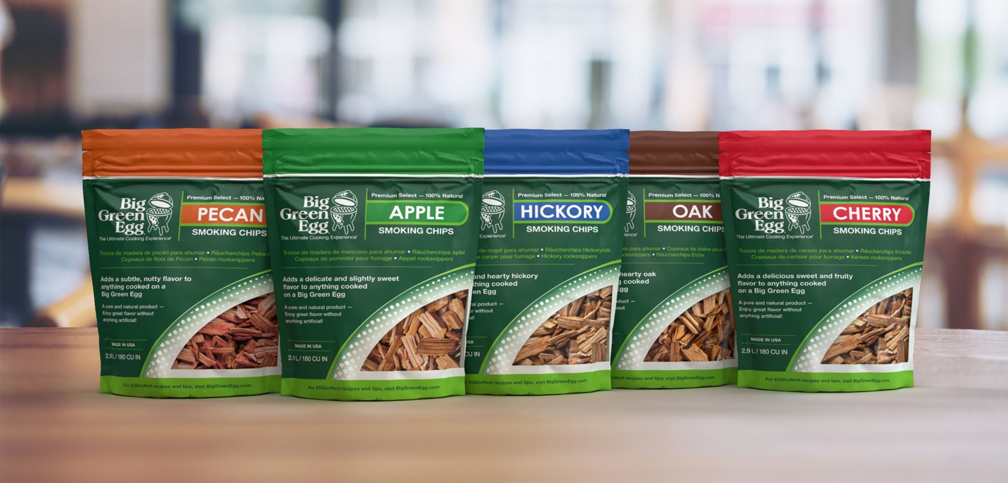 Big Green Egg Flavored Apple Smoking Chips product image