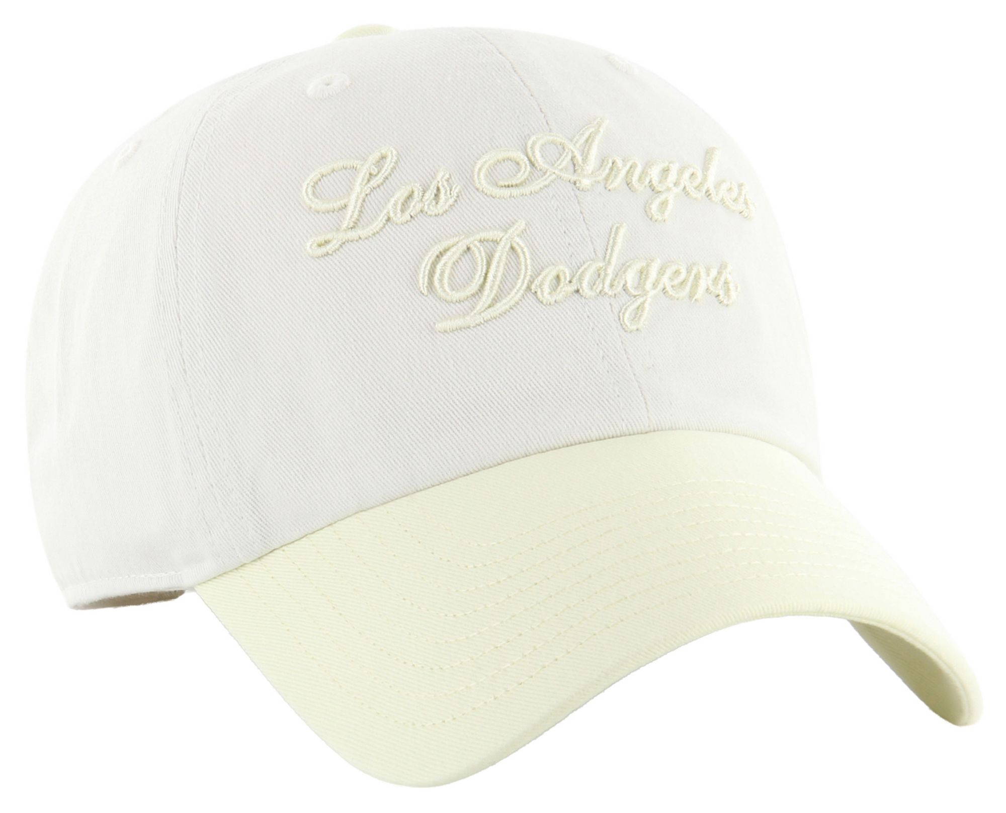 '47 Women's Los Angeles Dodgers Cream Two Tone Gelato Clean Up Adjustable Hat product image