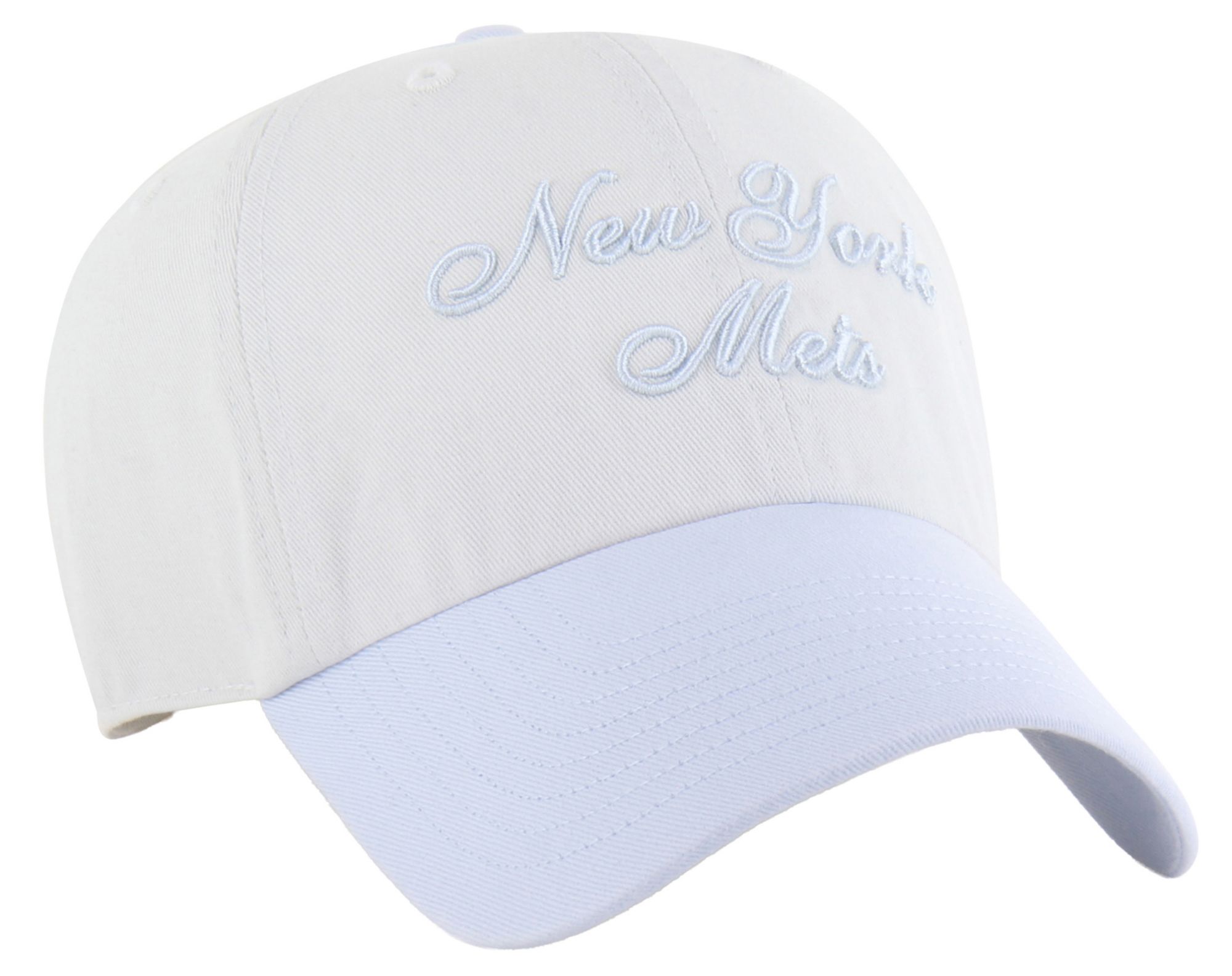'47 Women's New York Mets Cream Two Tone Gelato Clean Up Adjustable Hat product image