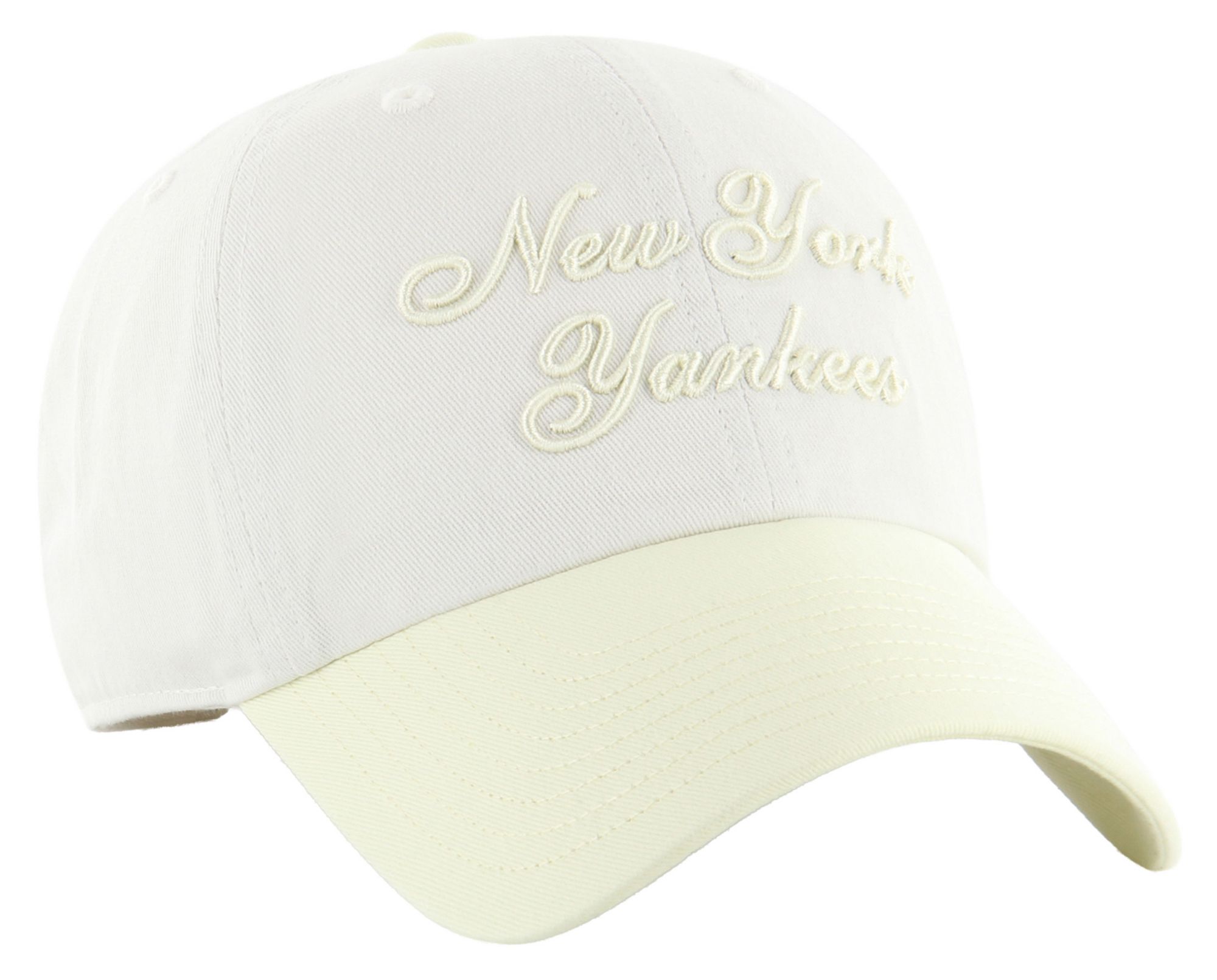 '47 Women's New York Yankees Cream Two Tone Gelato Clean Up Adjustable Hat product image