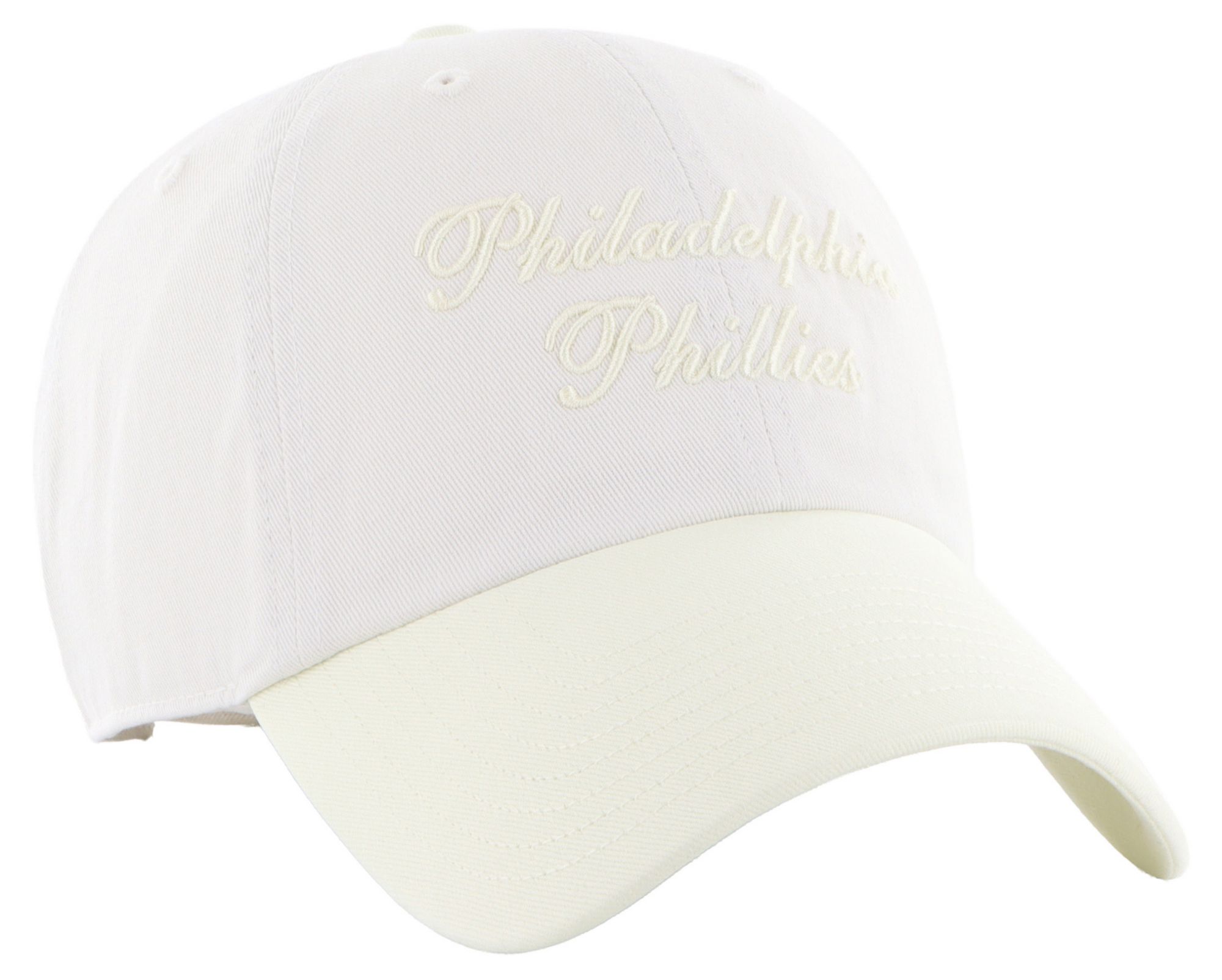 '47 Women's Philadelphia Phillies Cream Two Tone Gelato Clean Up Adjustable Hat product image