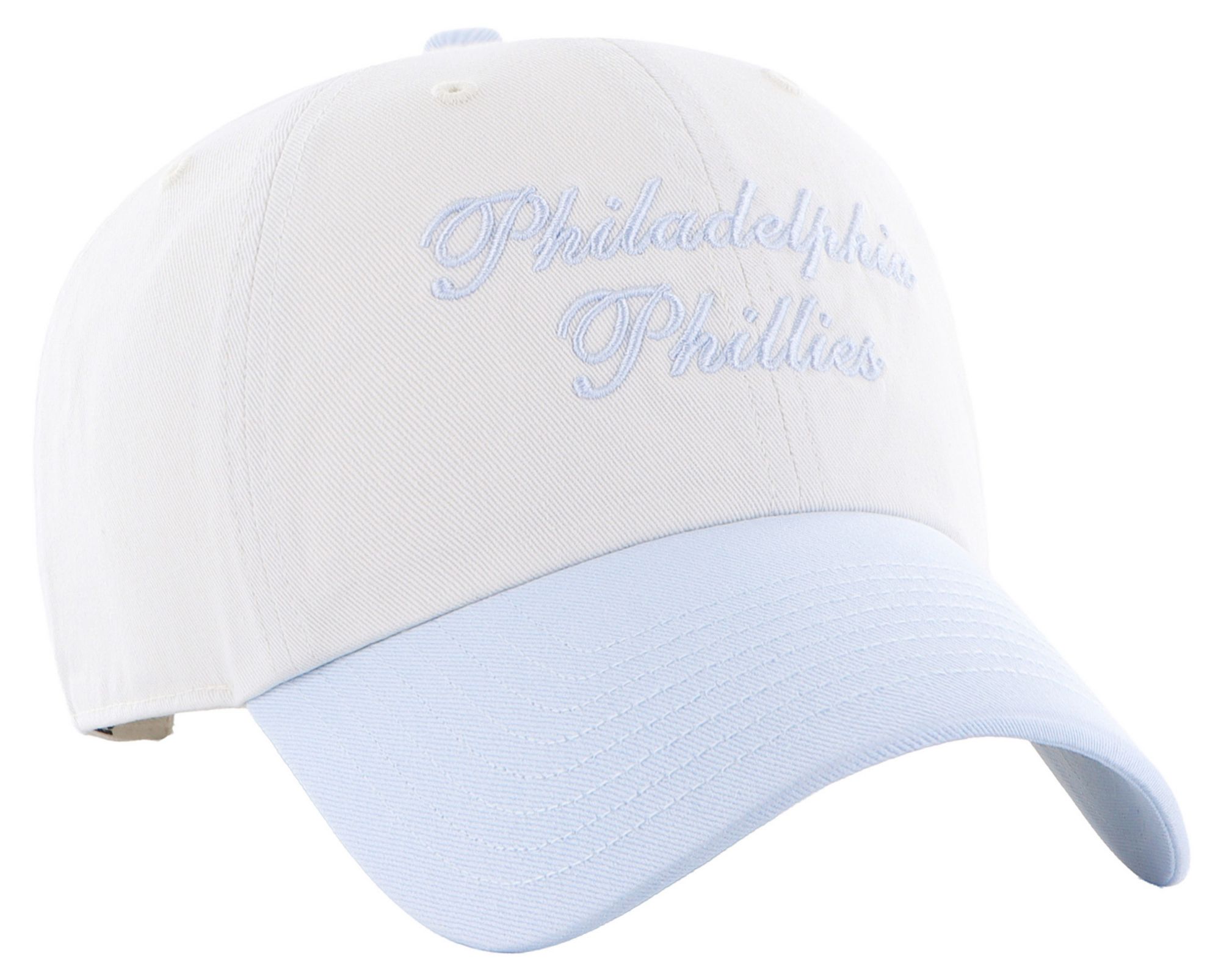 '47 Women's Philadelphia Phillies Cream Two Tone Gelato Clean Up Adjustable Hat product image