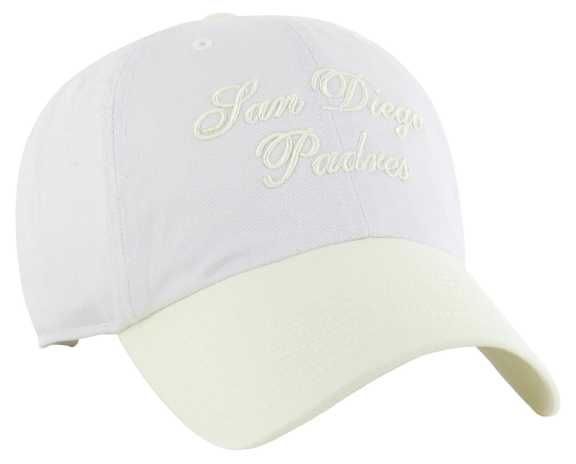 '47 Women's San Diego Padres Cream Two Tone Gelato Clean Up Adjustable Hat product image