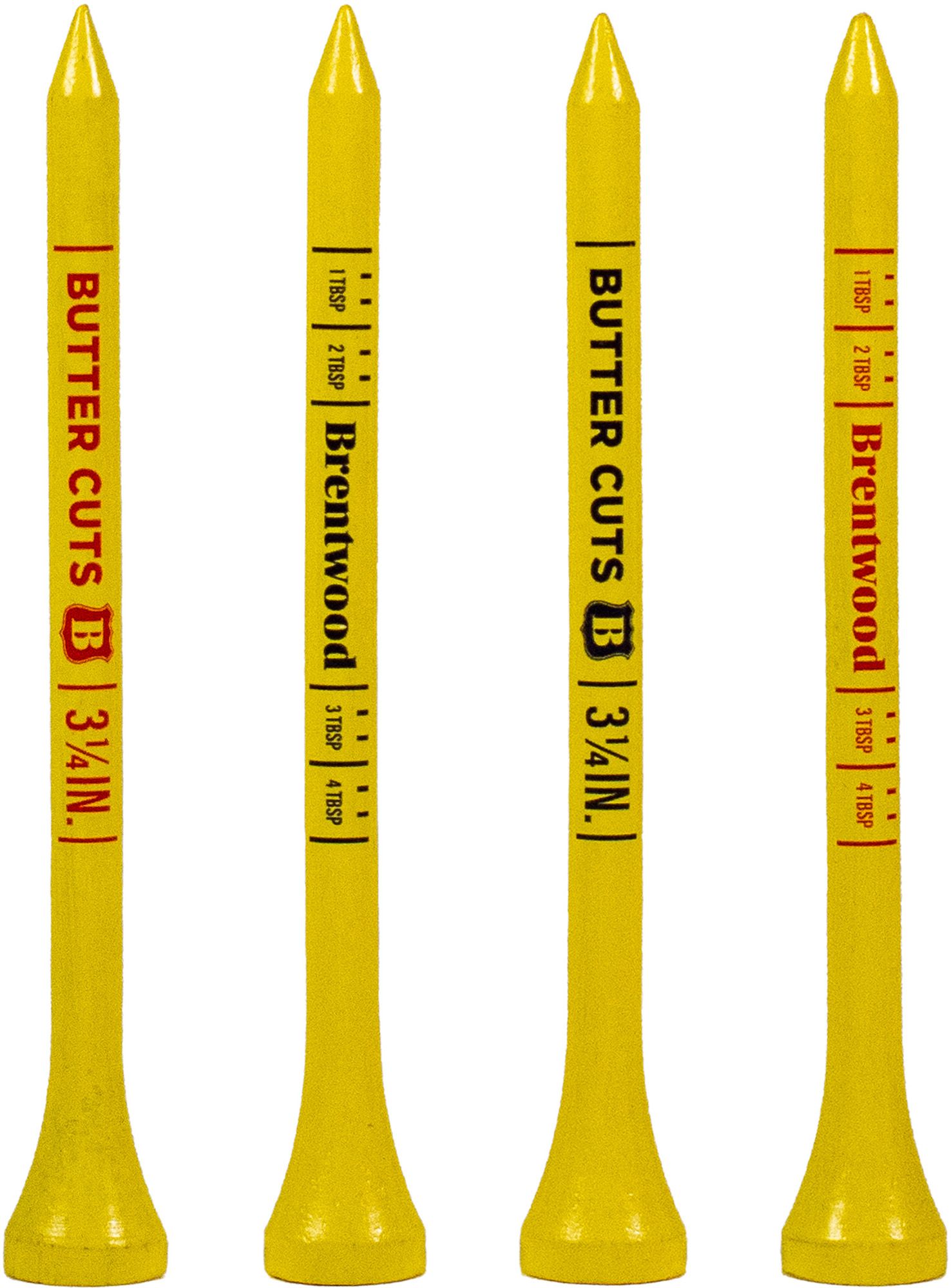 Brentwood Golf Supply 3.25" Buttercuts Golf Tees - 50 Pack product image