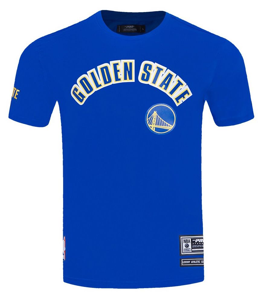 Pro Standard Men's Golden State Warriors Blue Classic Mesh T-Shirt product image