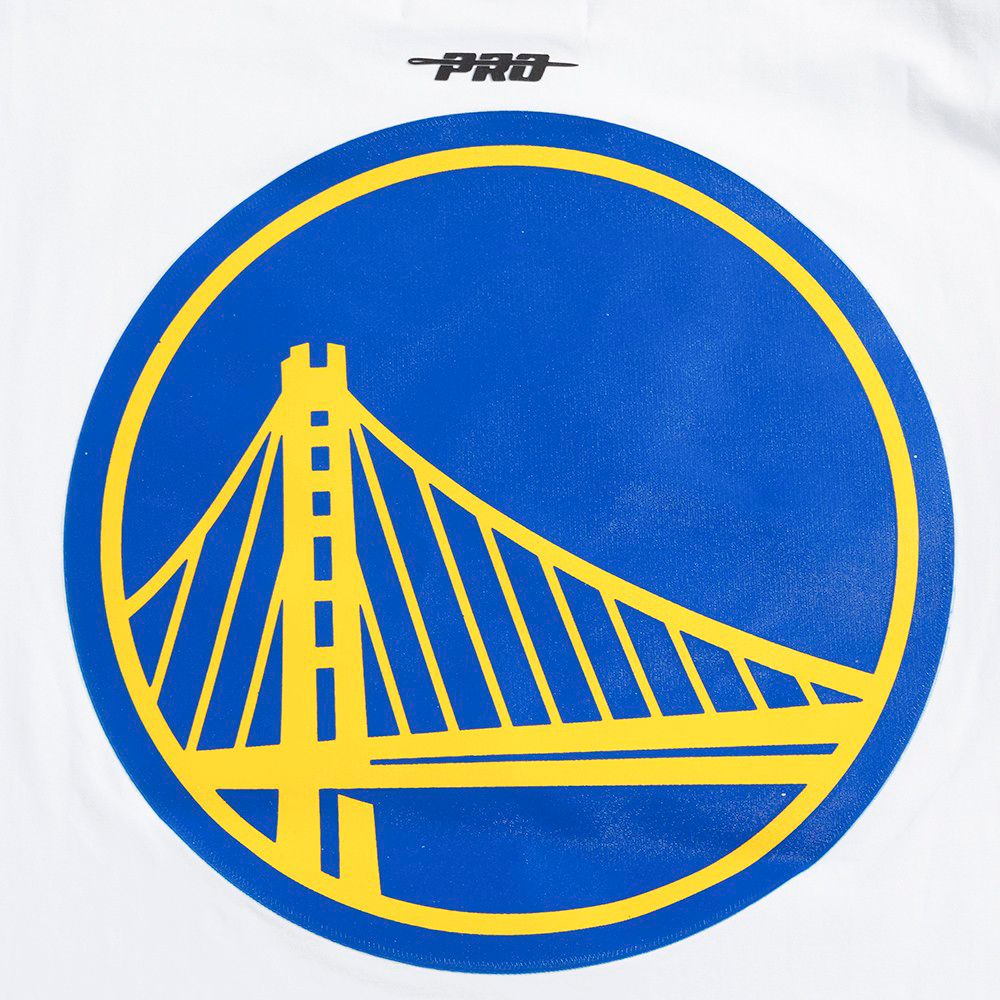 Pro Standard Men's Golden State Warriors White Classic Mesh T-Shirt product image