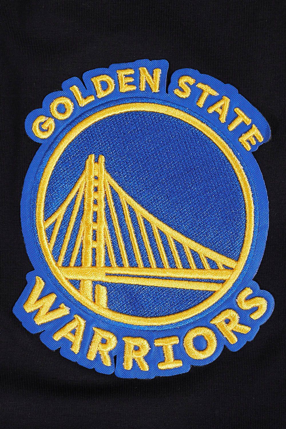 Pro Standard Men's Golden State Warriors Black Script Tail Short Sleeve T-Shirt product image