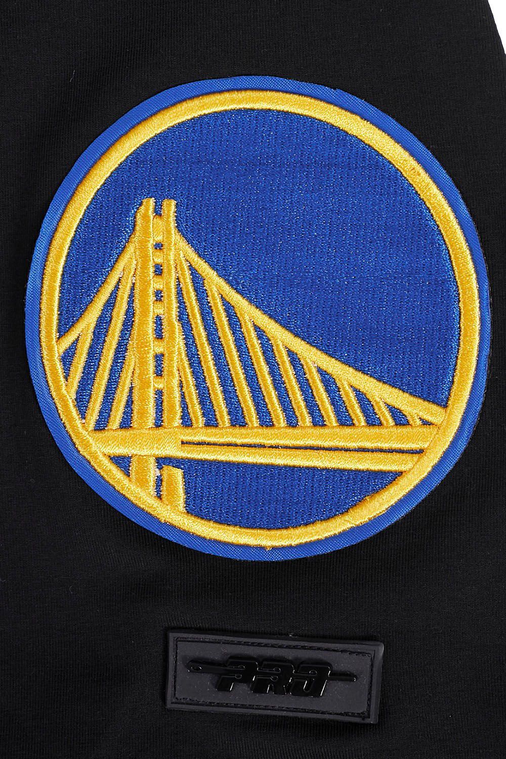 Pro Standard Men's Golden State Warriors Black Script Tail Short Sleeve T-Shirt product image