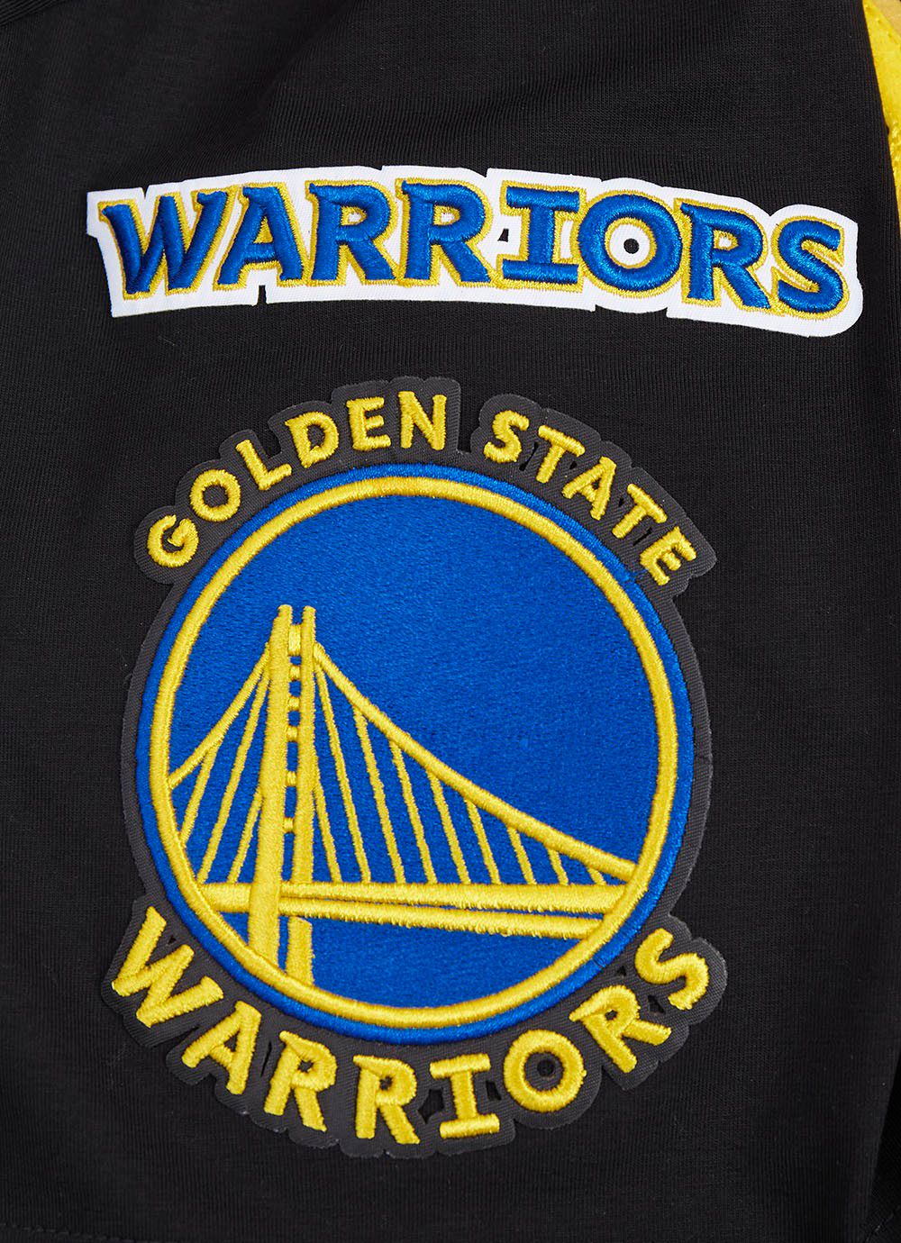 Pro Standard Men's Golden State Warriors Black Old English Short Sleeve T-Shirt product image