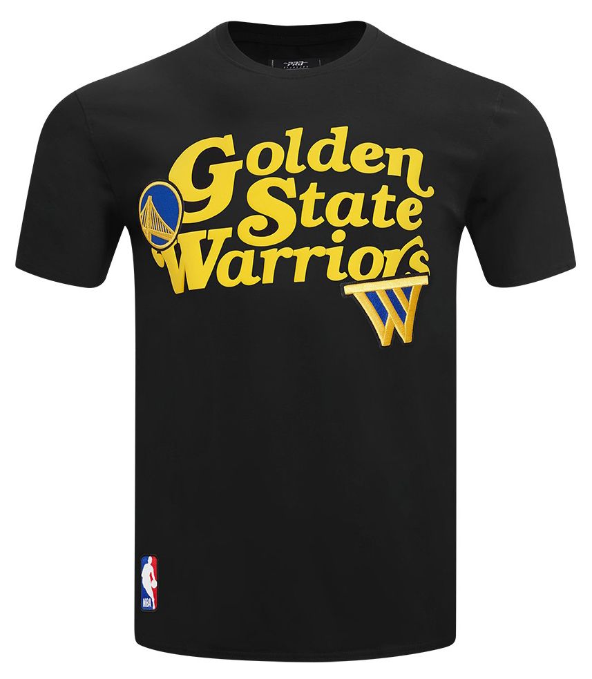 Pro Standard Men's Golden State Warriors Black Souvenir Short Sleeve T-Shirt product image