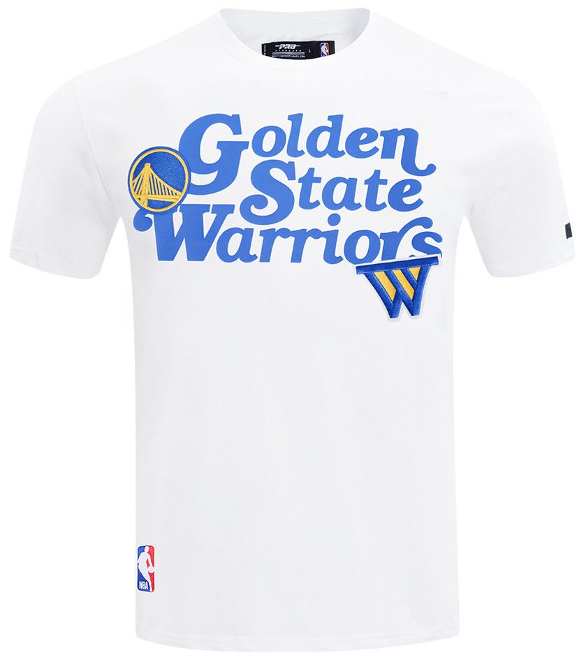 Pro Standard Men's Golden State Warriors White Souvenir Short Sleeve T-Shirt product image