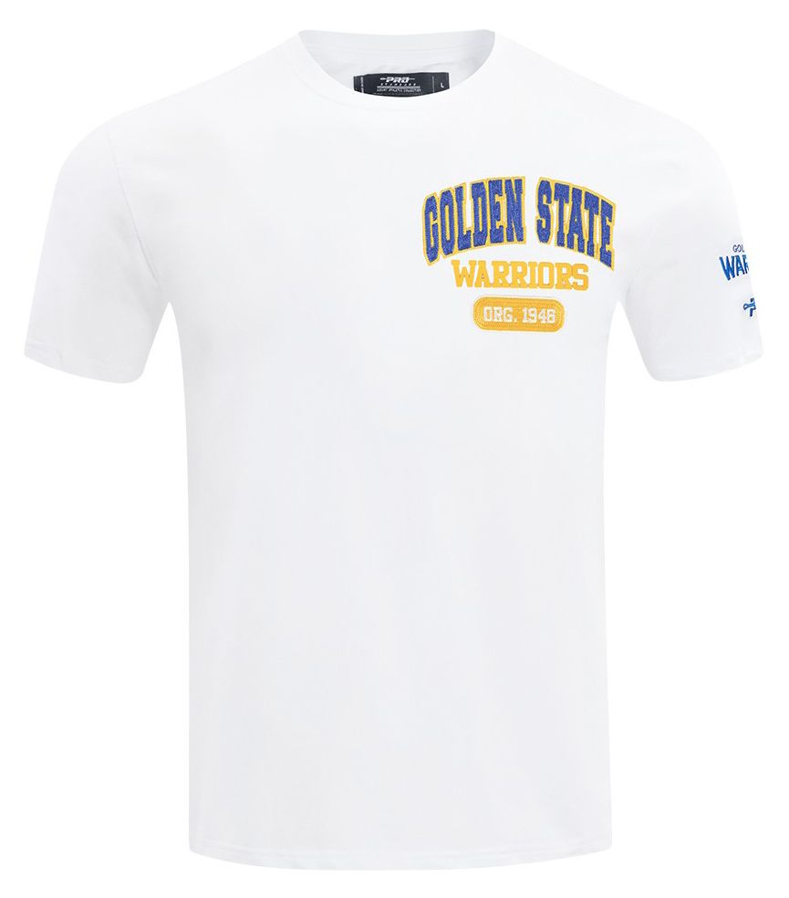 Pro Standard Men's Golden State Warriors White City Arch T-Shirt product image