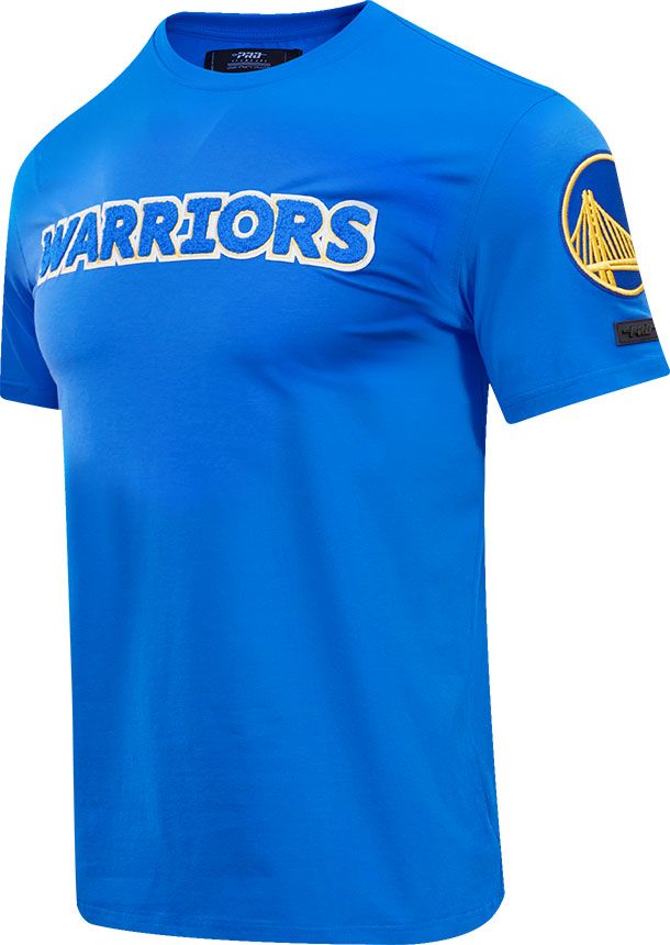 Pro Standard Men's Golden State Warriors Royal Chenille T-Shirt product image