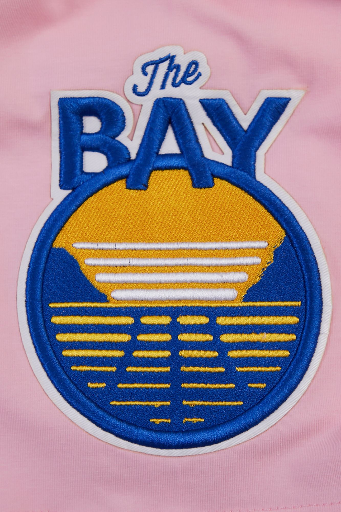 Pro Standard Men's Golden State Warriors Pink Chenille T-Shirt product image