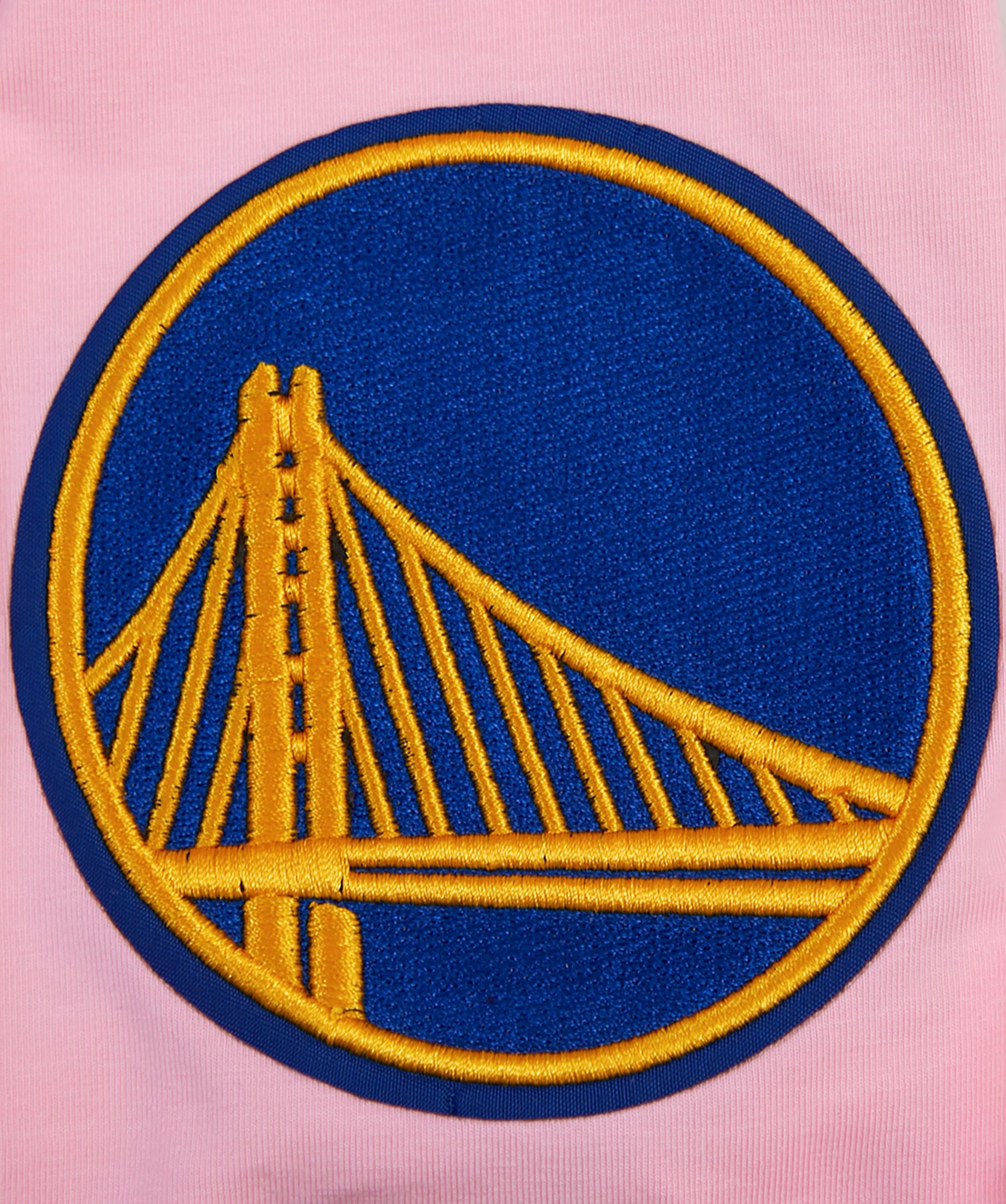 Pro Standard Men's Golden State Warriors Pink Chenille T-Shirt product image