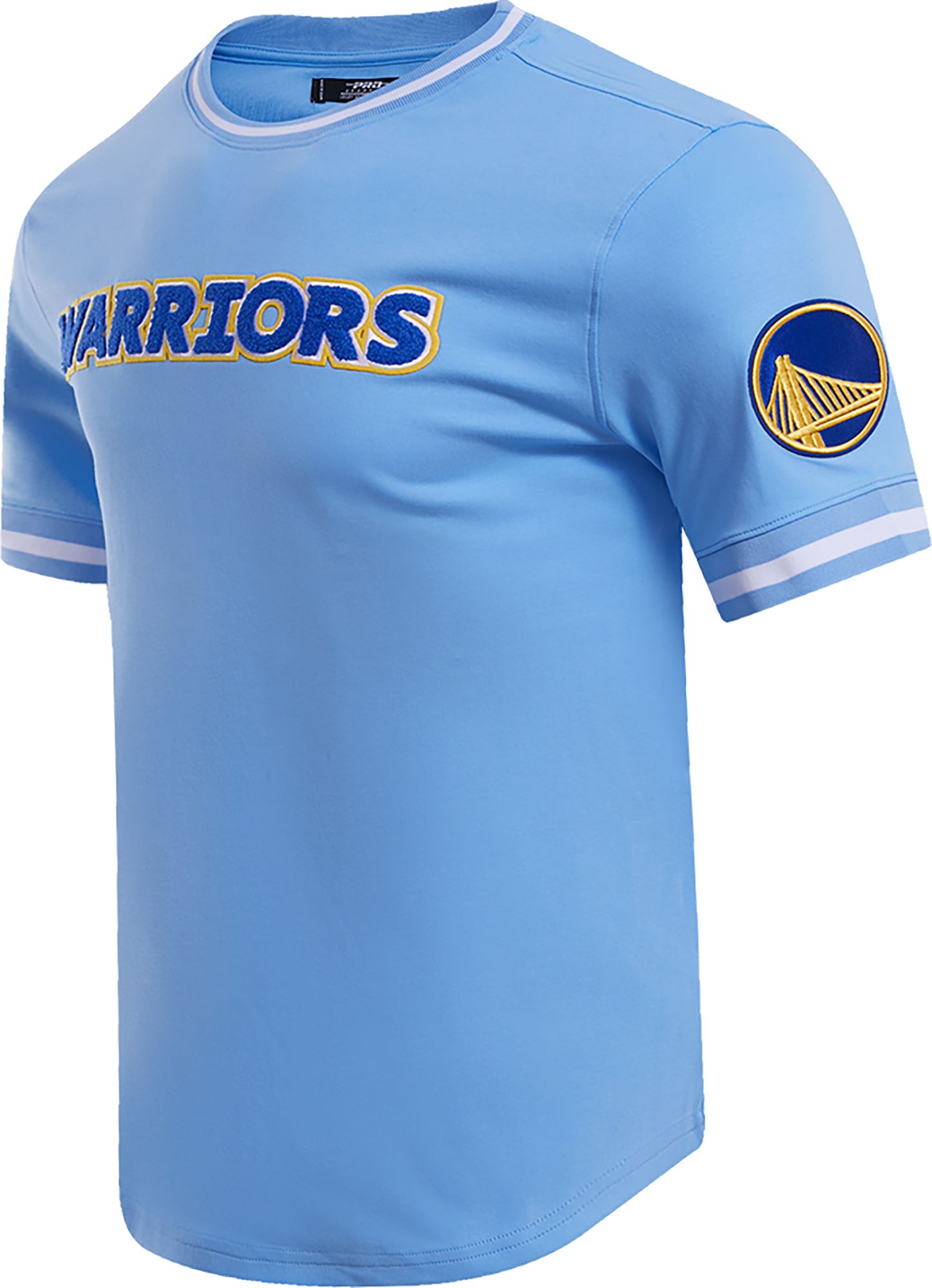 Pro Standard Men's Golden State Warriors Blue Chenille T-Shirt product image