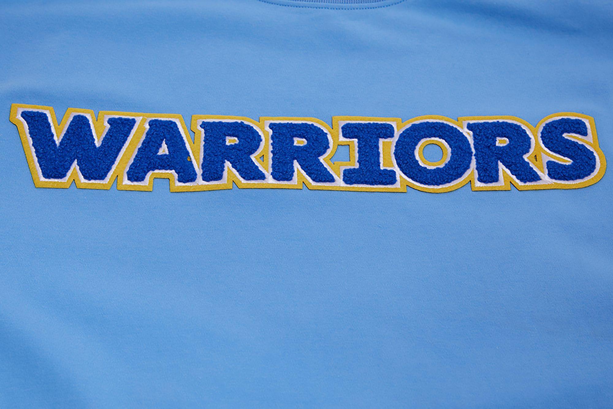 Pro Standard Men's Golden State Warriors Blue Chenille T-Shirt product image
