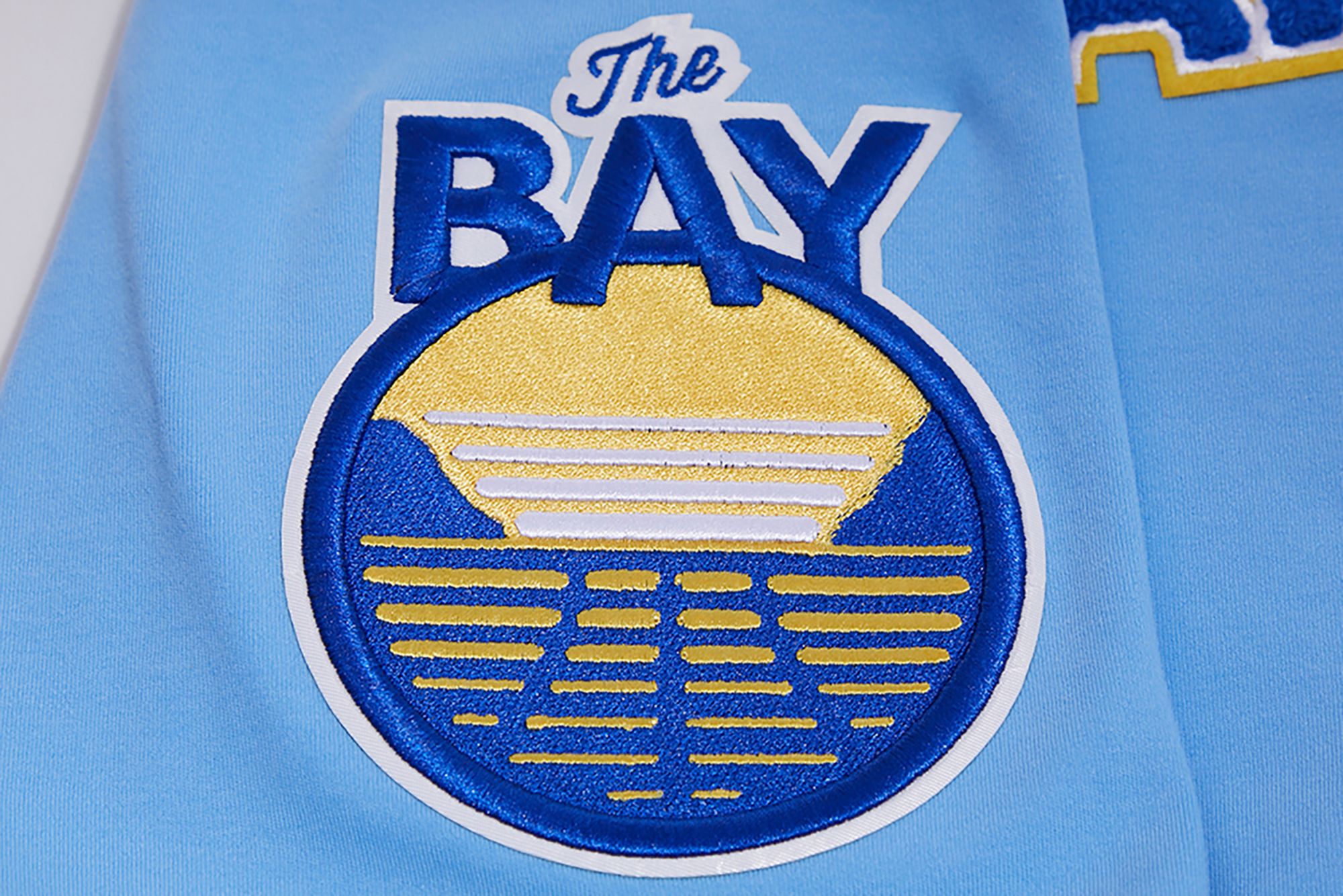 Pro Standard Men's Golden State Warriors Blue Chenille T-Shirt product image