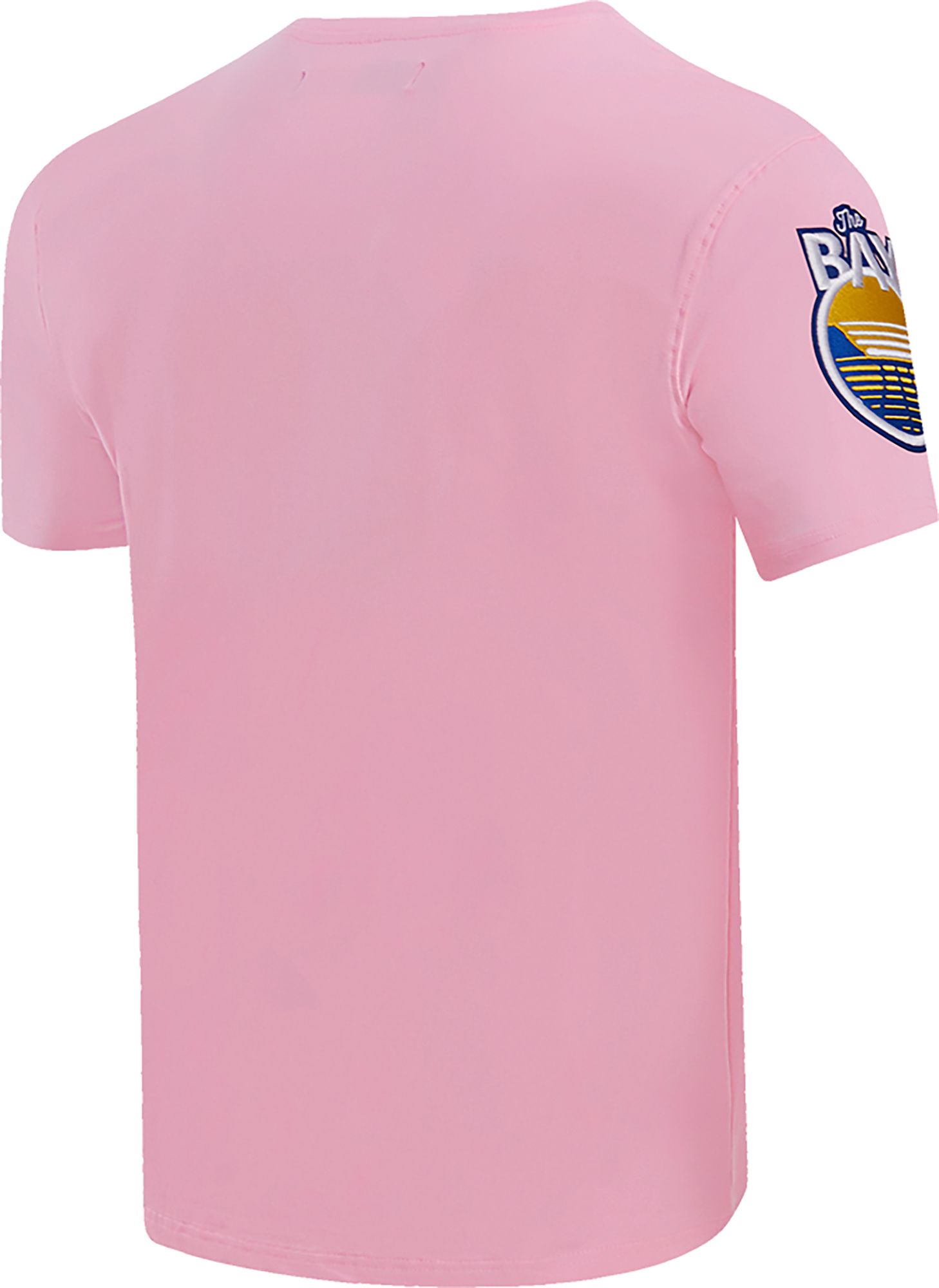 Pro Standard Men's Golden State Warriors Pink Logo Pro Team T-Shirt product image