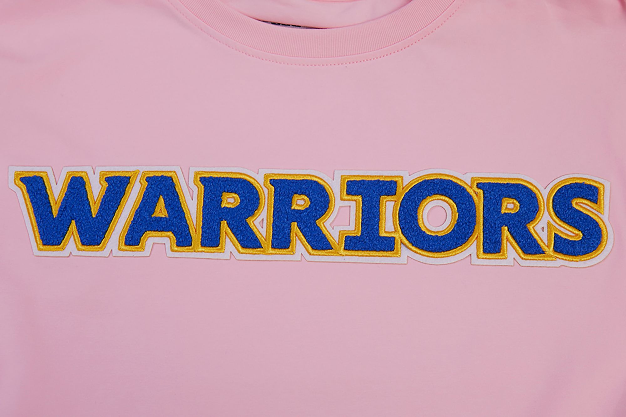 Pro Standard Men's Golden State Warriors Pink Logo Pro Team T-Shirt product image