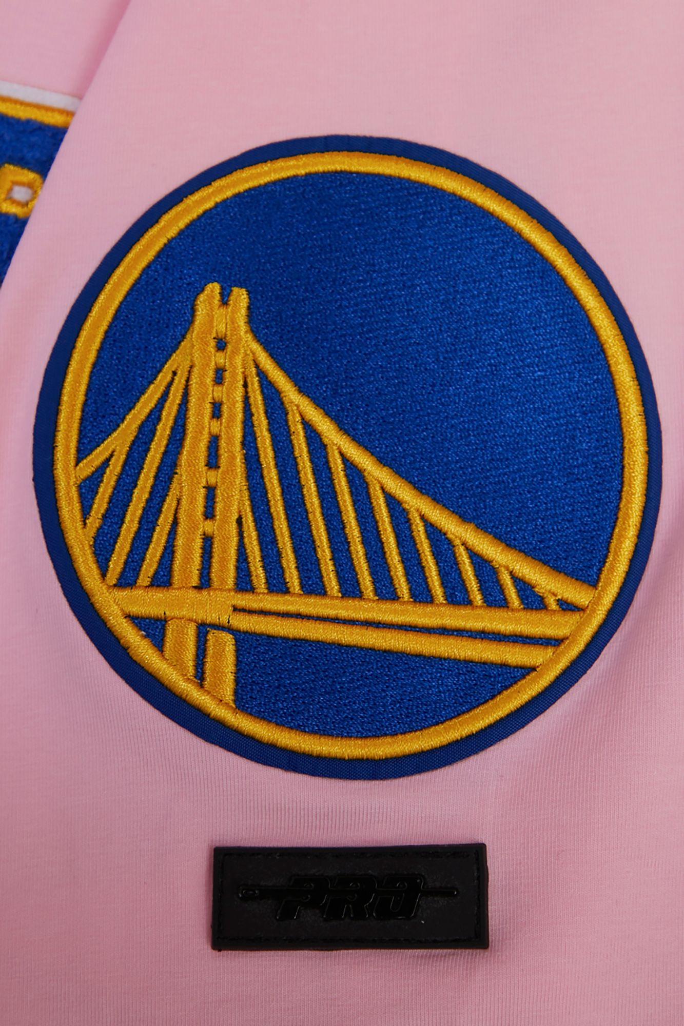 Pro Standard Men's Golden State Warriors Pink Logo Pro Team T-Shirt product image