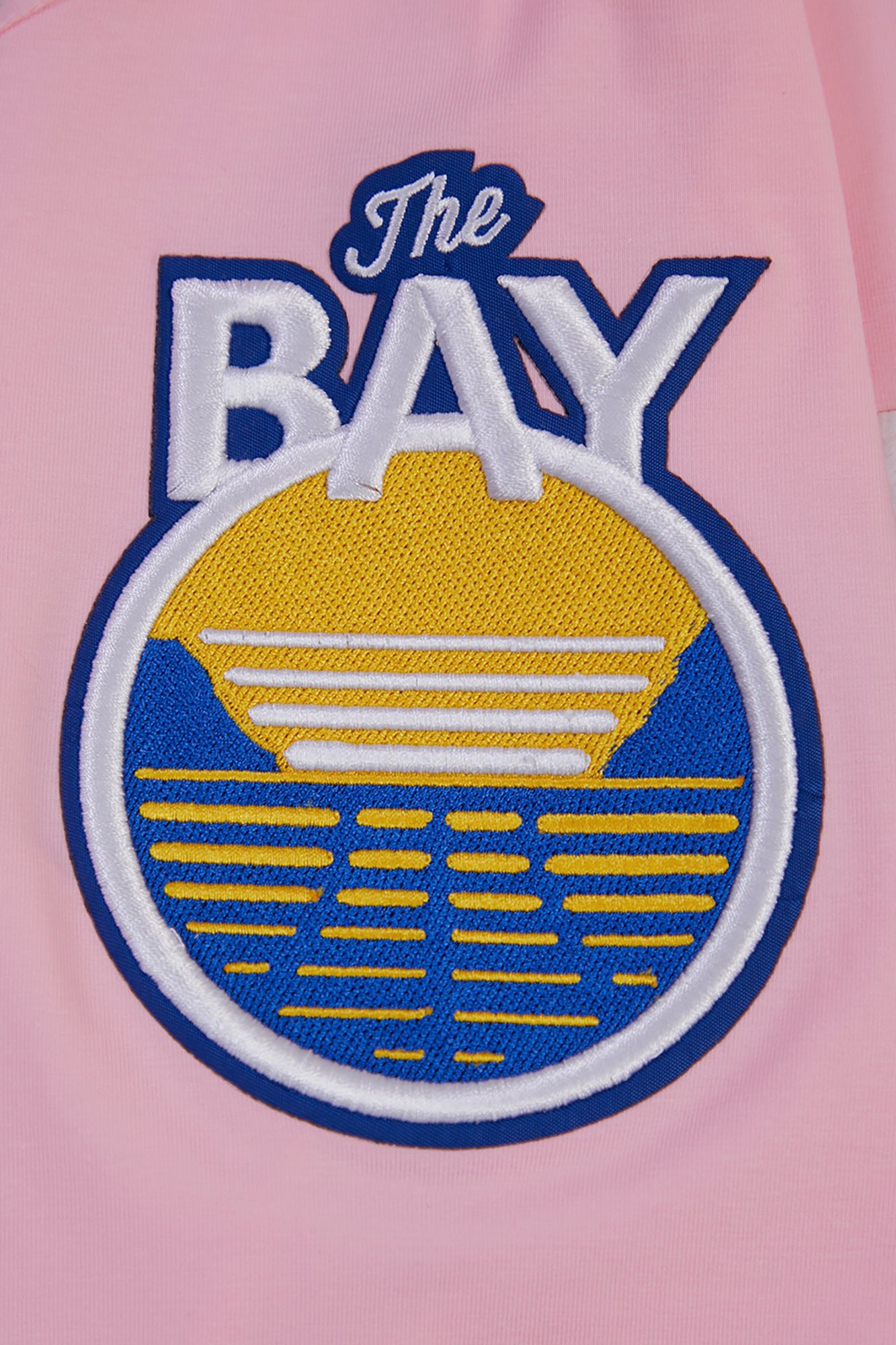 Pro Standard Men's Golden State Warriors Pink Logo Pro Team T-Shirt product image