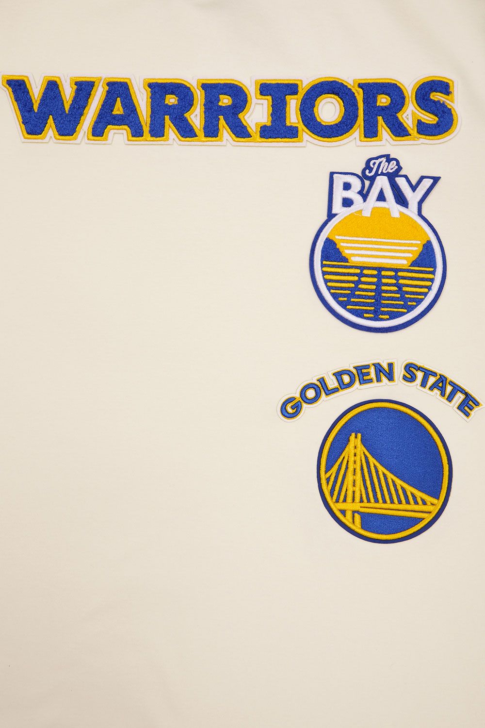 Pro Standard Adult Golden State Warriors White Retro T-Shirt product image