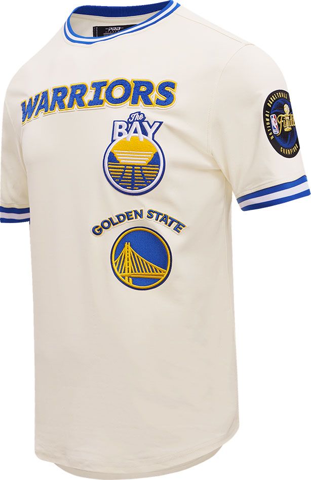 Pro Standard Adult Golden State Warriors White Retro T-Shirt product image