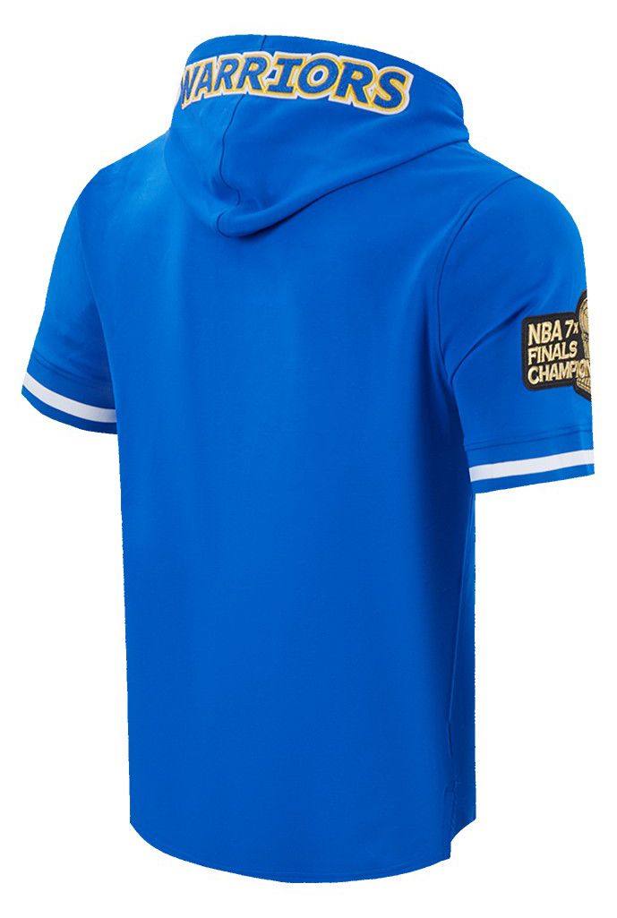 Pro Standard Men's Golden State Warriors Blue Classic Chenille Pullover Hoodie product image
