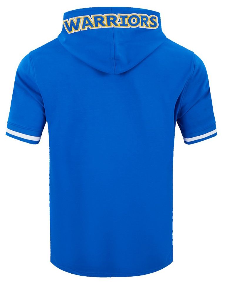 Pro Standard Men's Golden State Warriors Blue Classic Chenille Pullover Hoodie product image