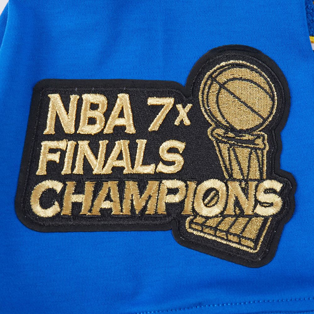 Pro Standard Men's Golden State Warriors Blue Classic Chenille Pullover Hoodie product image