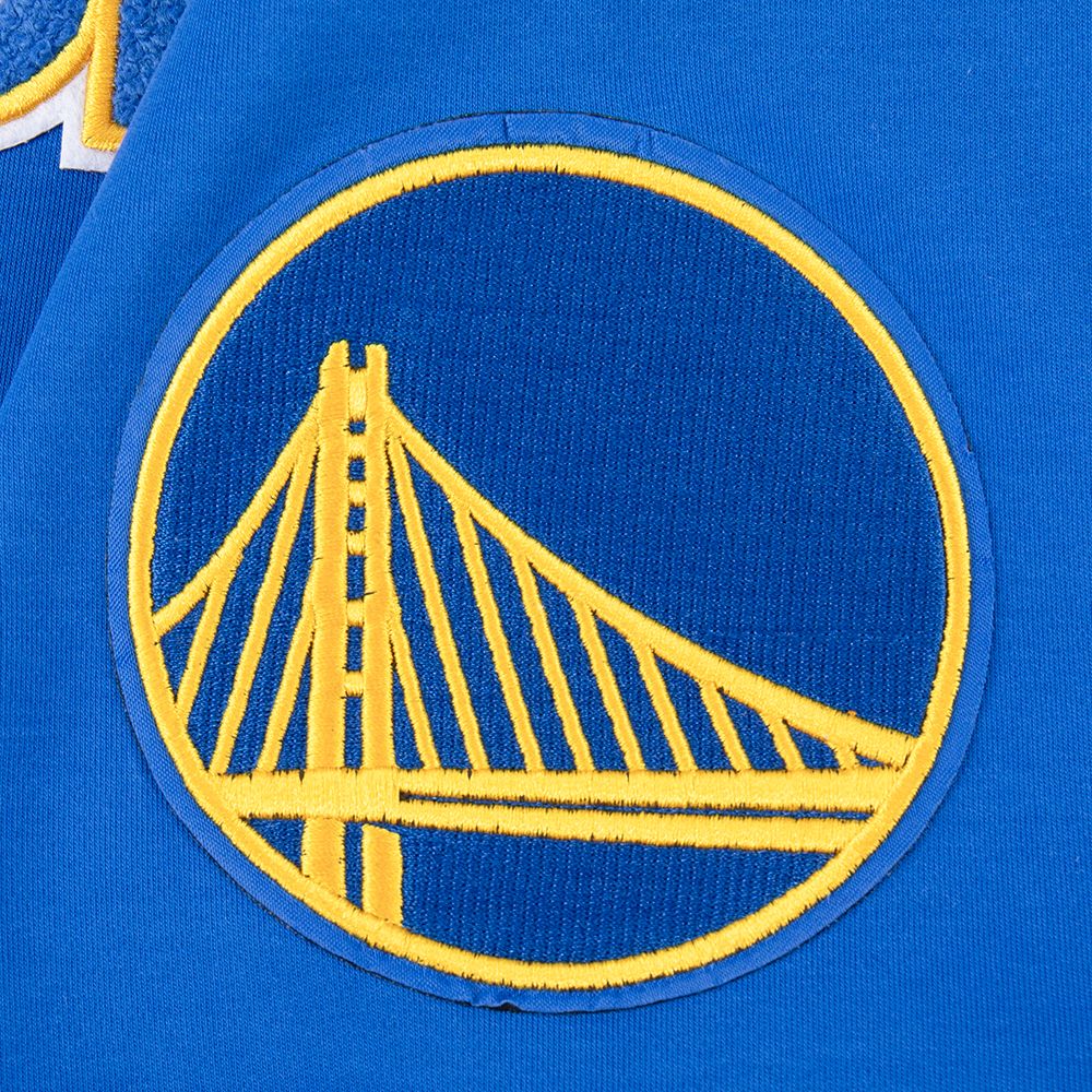 Pro Standard Men's Golden State Warriors Blue Classic Chenille Pullover Hoodie product image
