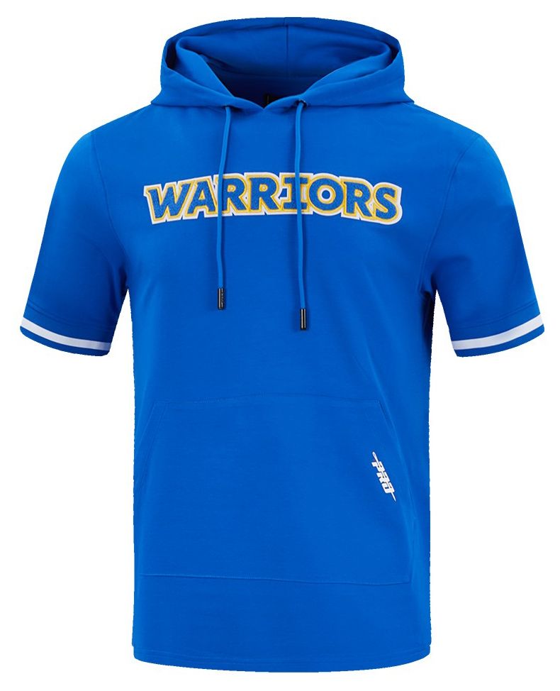 Pro Standard Men's Golden State Warriors Blue Classic Chenille Pullover Hoodie product image
