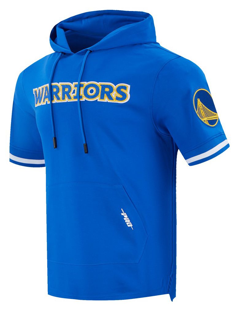 Pro Standard Men's Golden State Warriors Blue Classic Chenille Pullover Hoodie product image